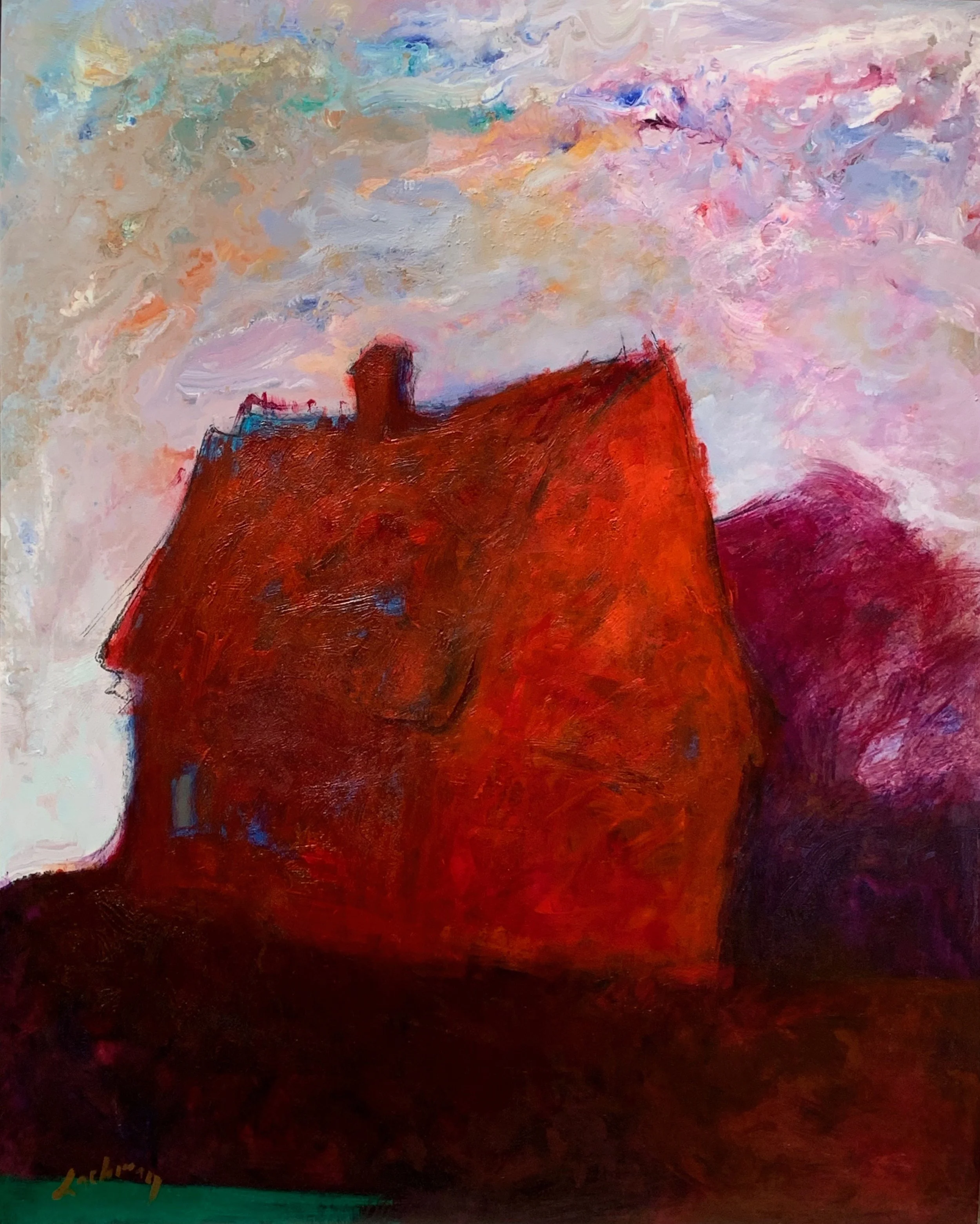   THE HAUNTING MAGIC OF AN AMERICAN BARN - XXIX   Acrylic, 38 x 32   Available    