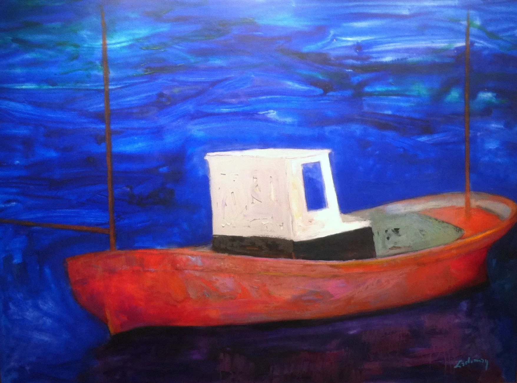   STILL MOMENT   Acrylic, 44 x 56   Available    