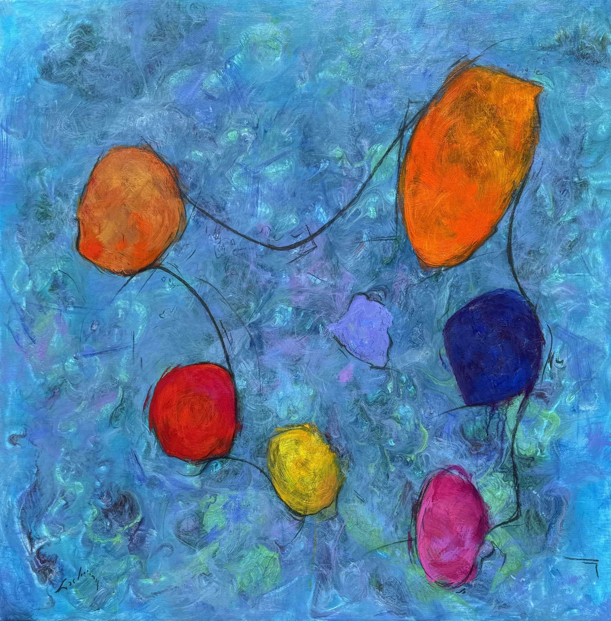   ECHOES OF THE SOUL - II   Acrylic on Canvas, 40 × 40   Available  
