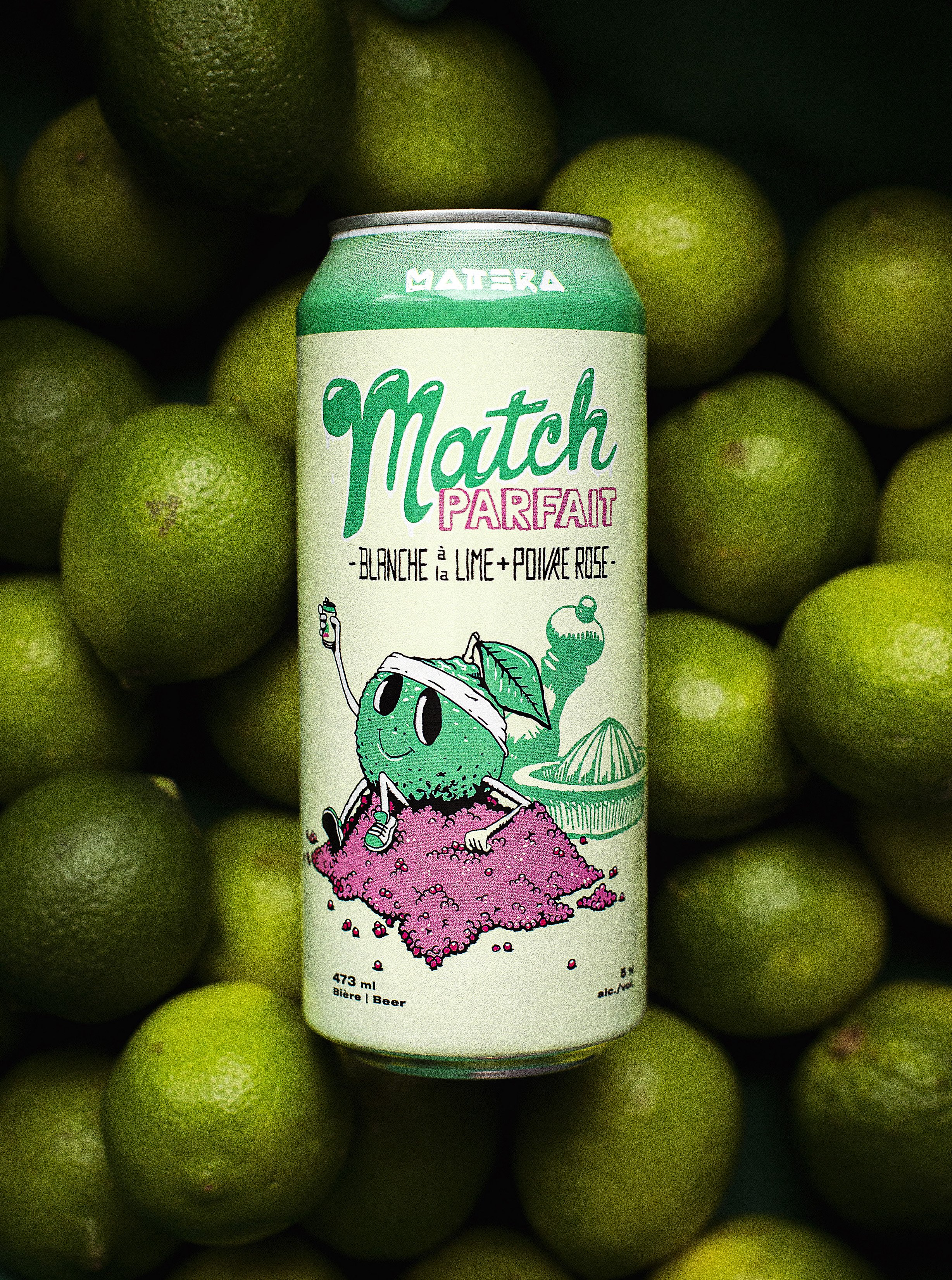 MATCH PARFAIT - BLANCHE LIME &amp; POIVRE ROSE