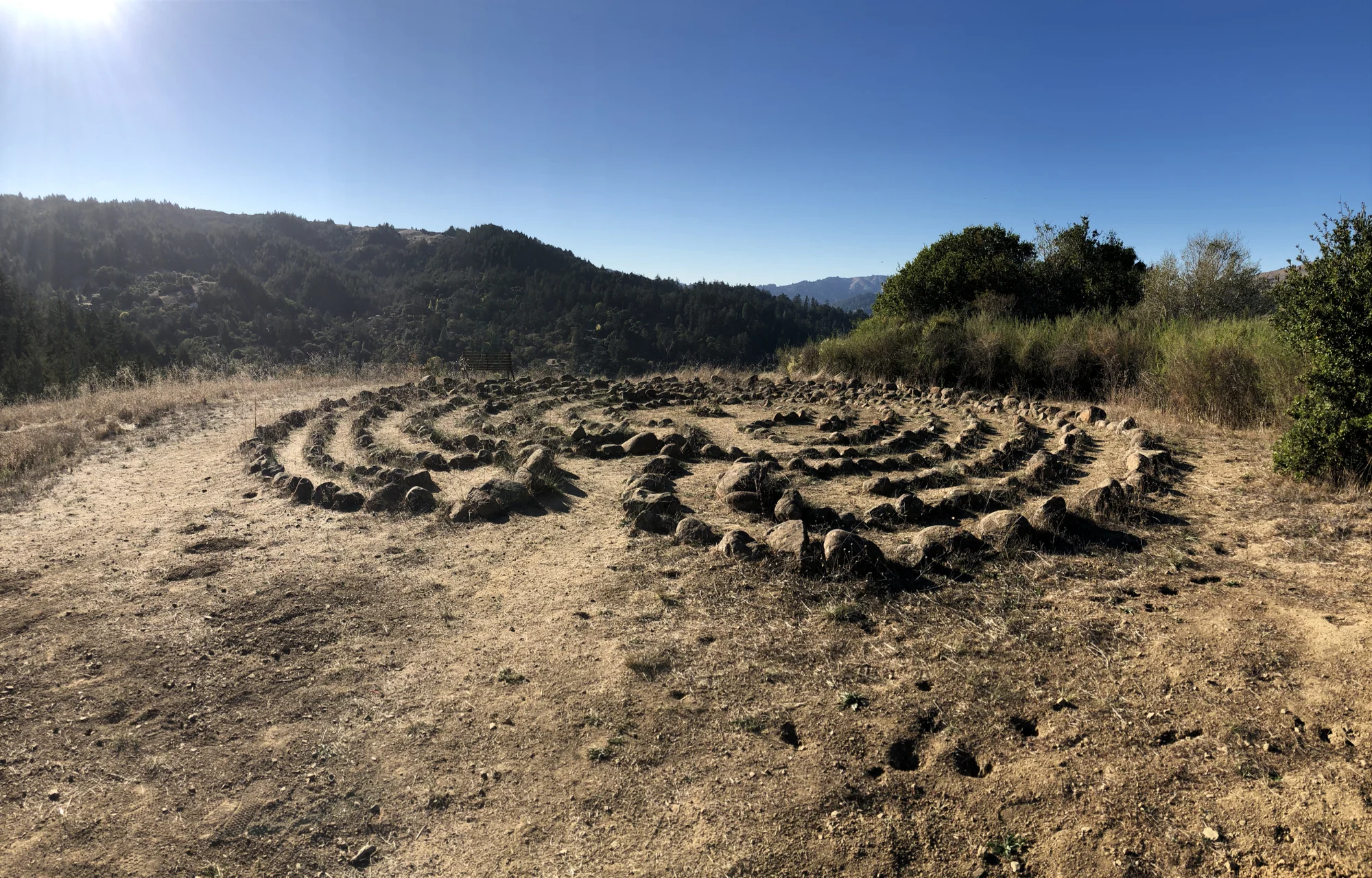 Woodacre Classical Labyrinth November 2018