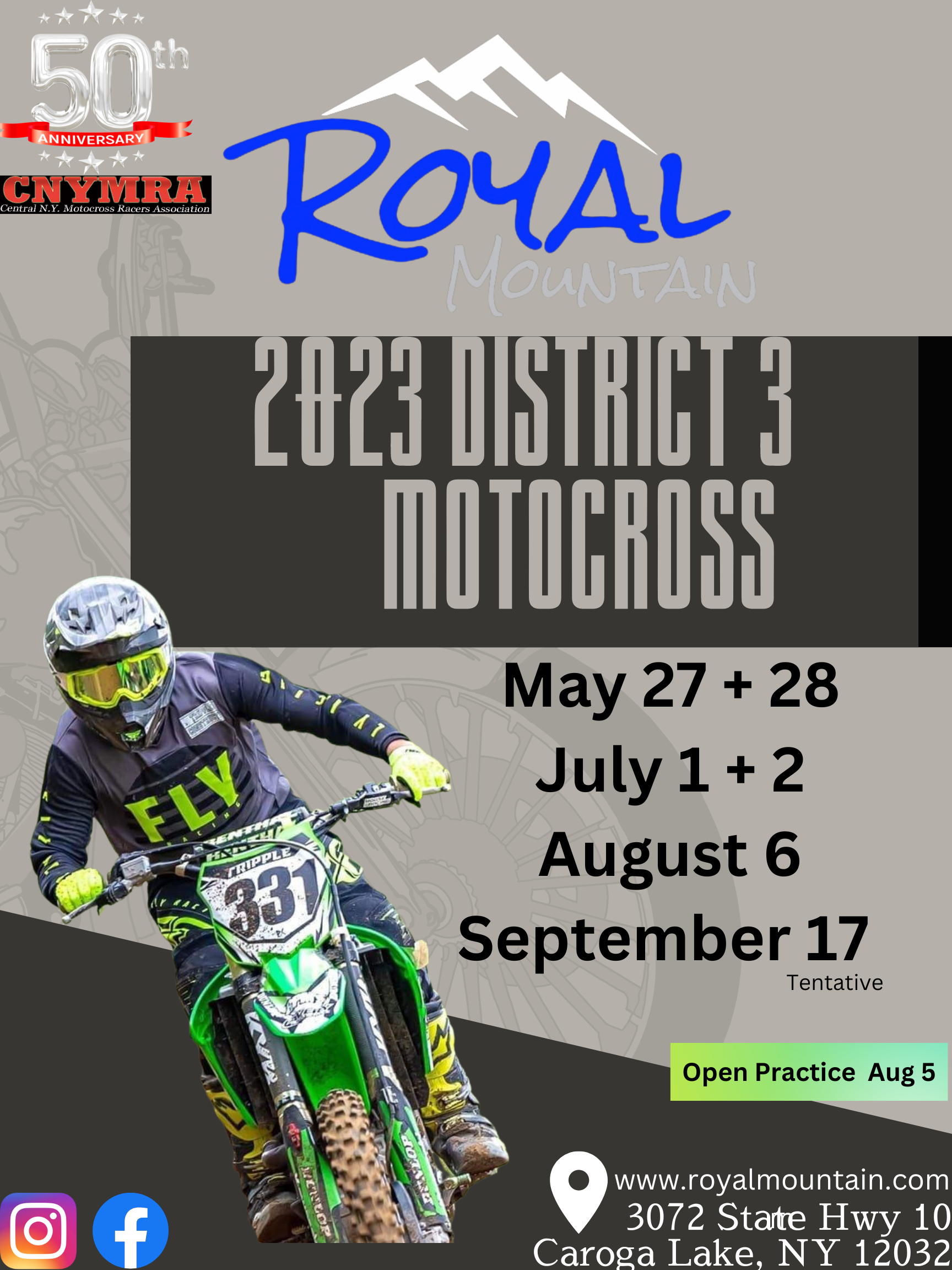 Motocross — Royal Mountain Ski Area