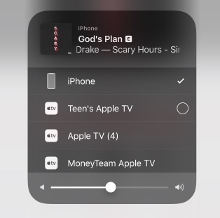 Hægt er að velja og stjórna hverju tæki fyrir sig í iOS 11.4 B2.