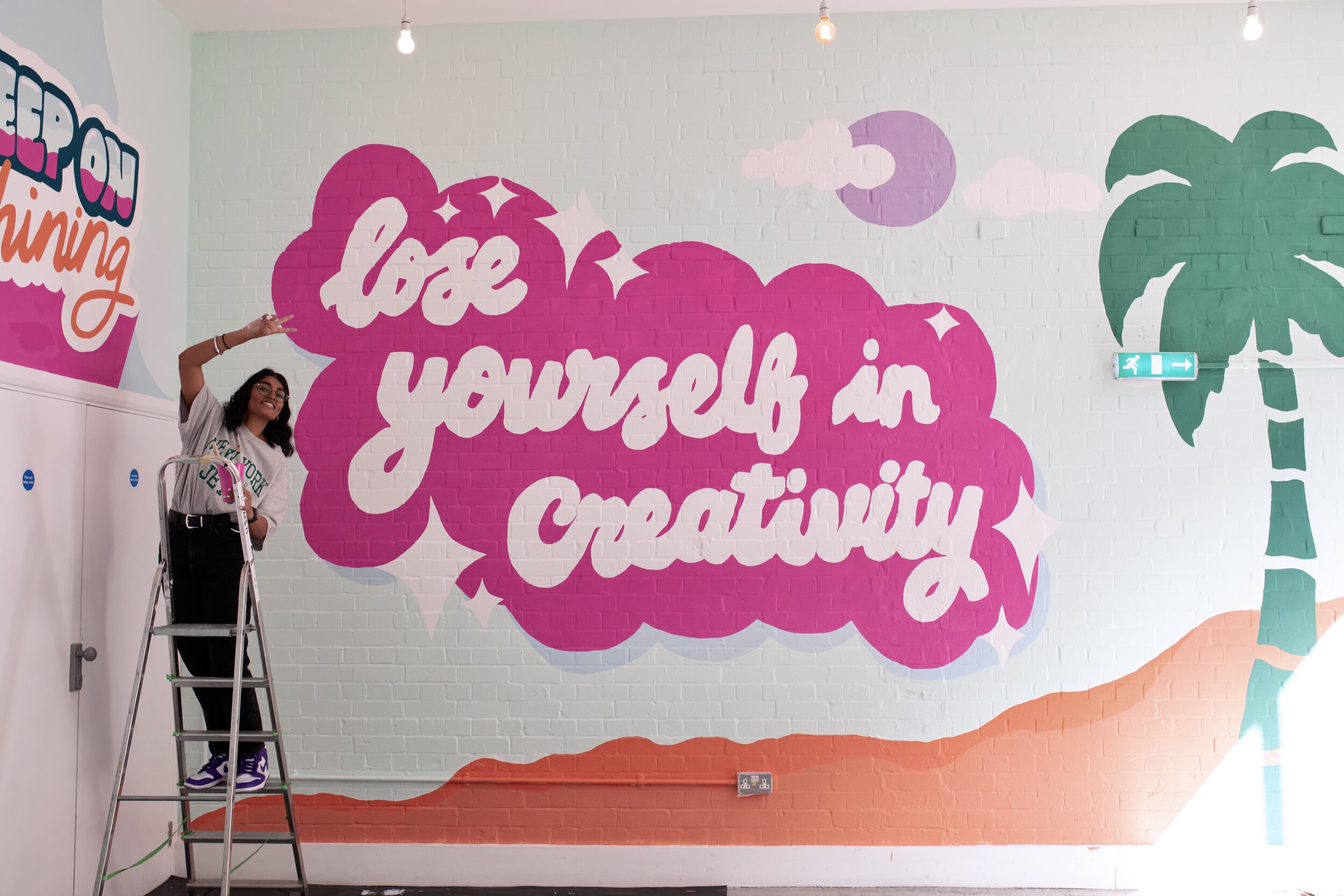 Jasmin Sehra mural wall 3 ladder.jpg