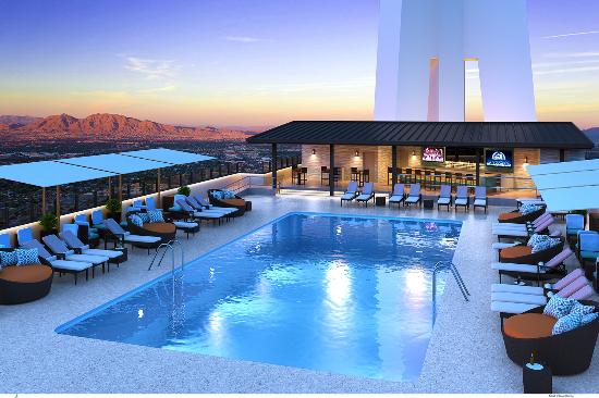 Radius Rooftop Pool, Stratosphere