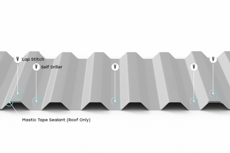 7.2 LongSpan - Exposed Fastener Panel — Metroll