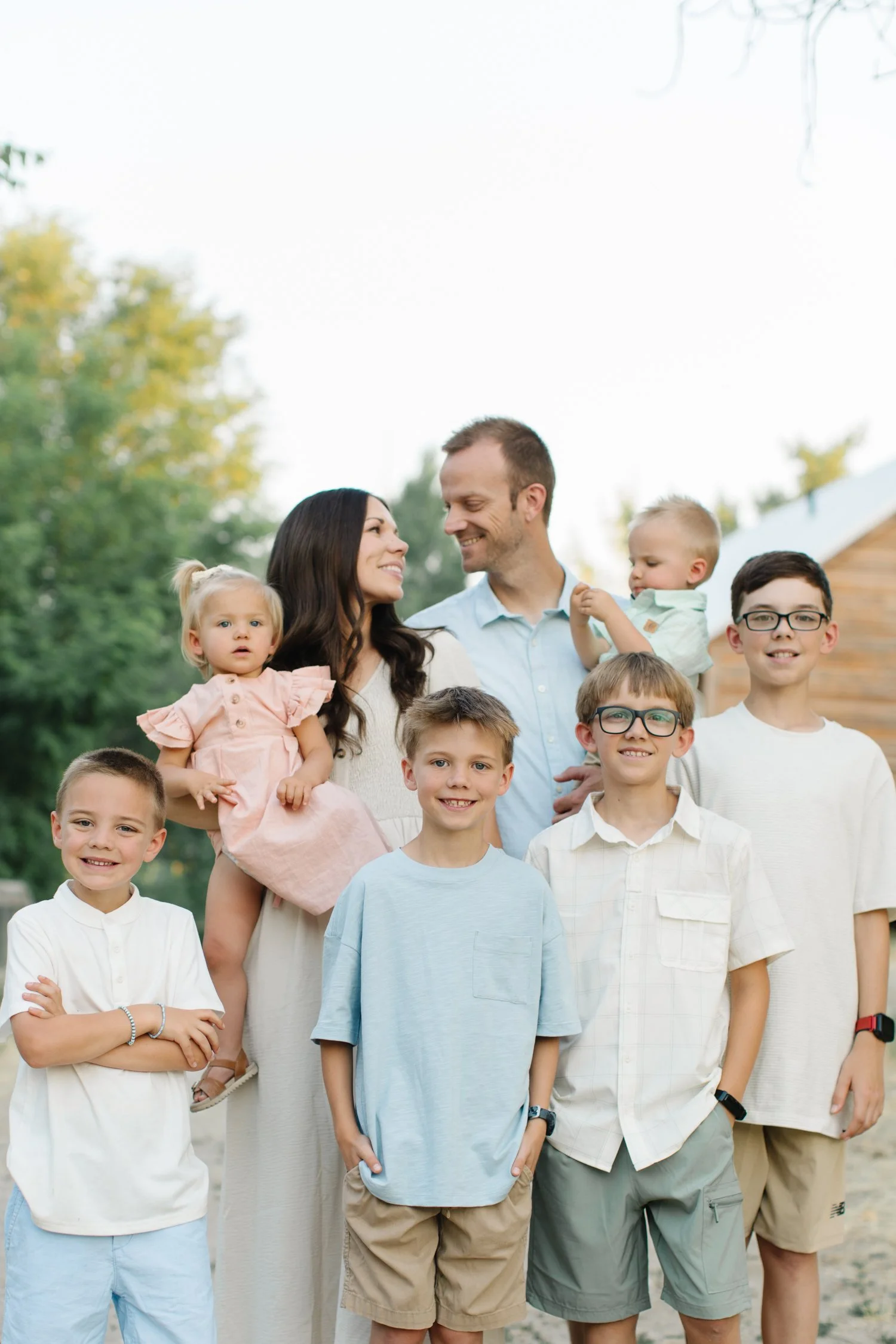 Family Photography Session at Wheeler Farm