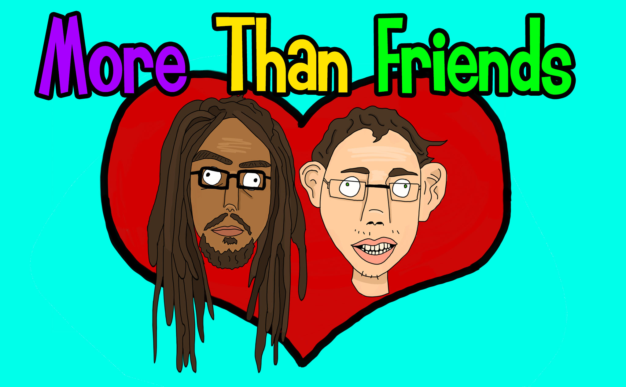 Our original logo - featuring the likeness of Joseph and myself.