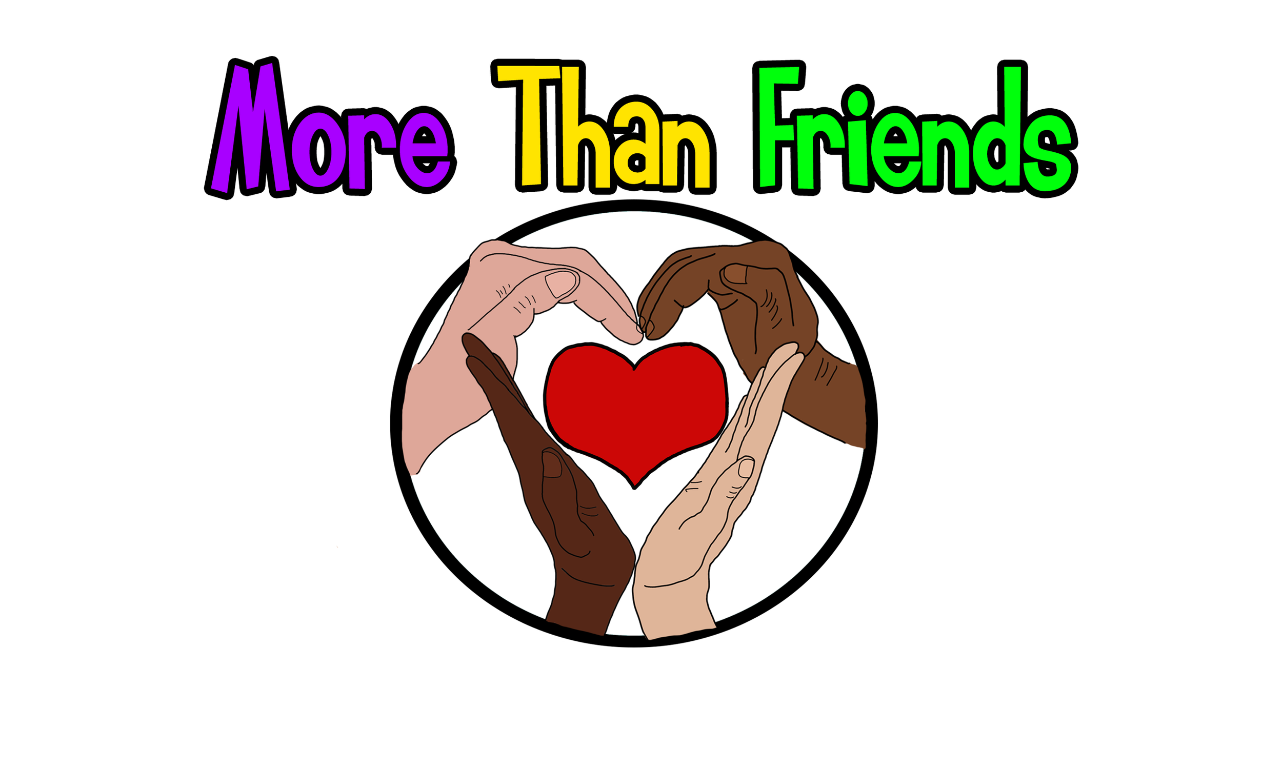 Our new logo, referencing love and diversity directly in a more all-encompassing design.