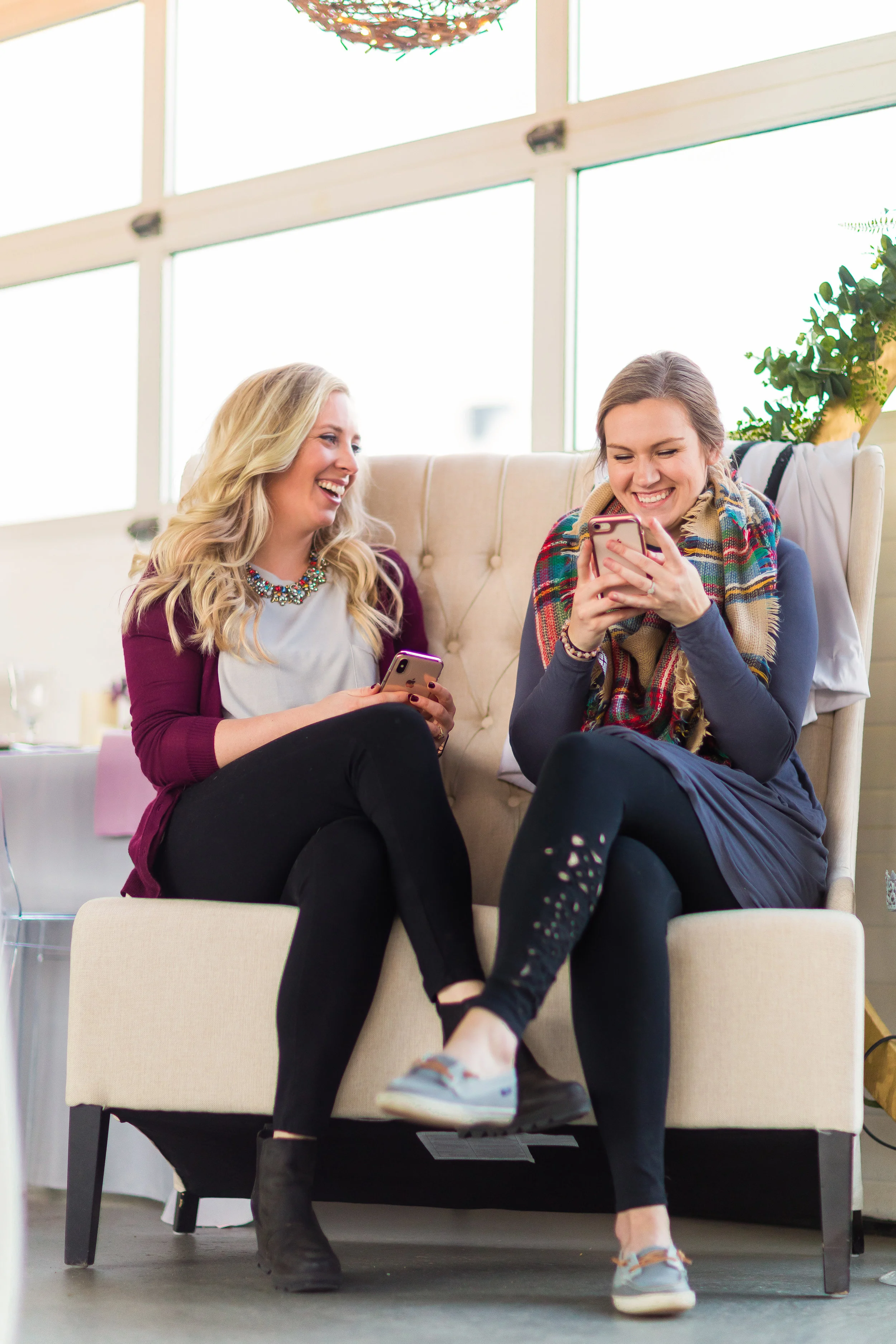 Probably looking at videos of cute dogs…. but pretend we’re working really hard on planning the style shoot!!!