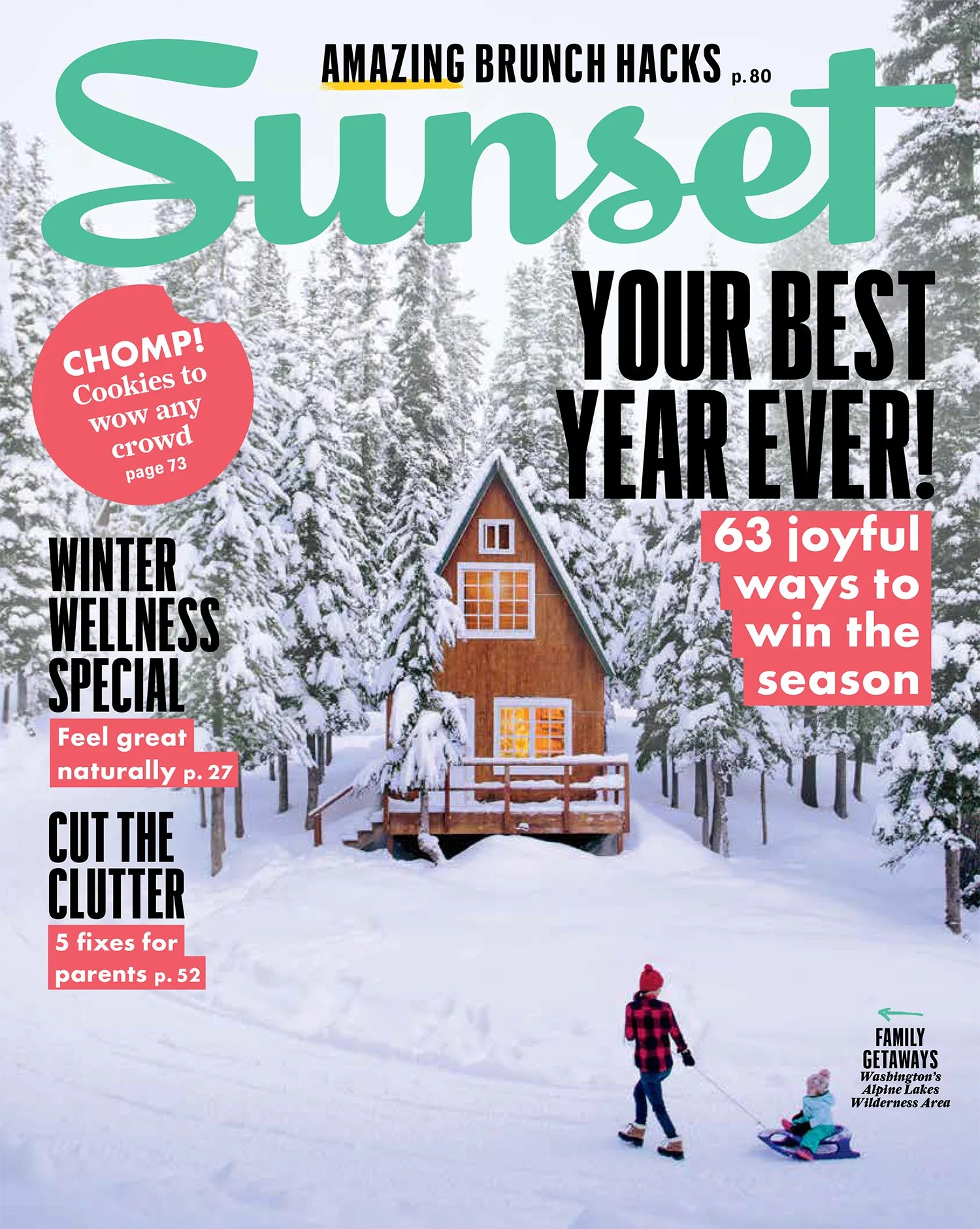 Sunset Magazine Dec/Jan 2019 (cover story and photos)