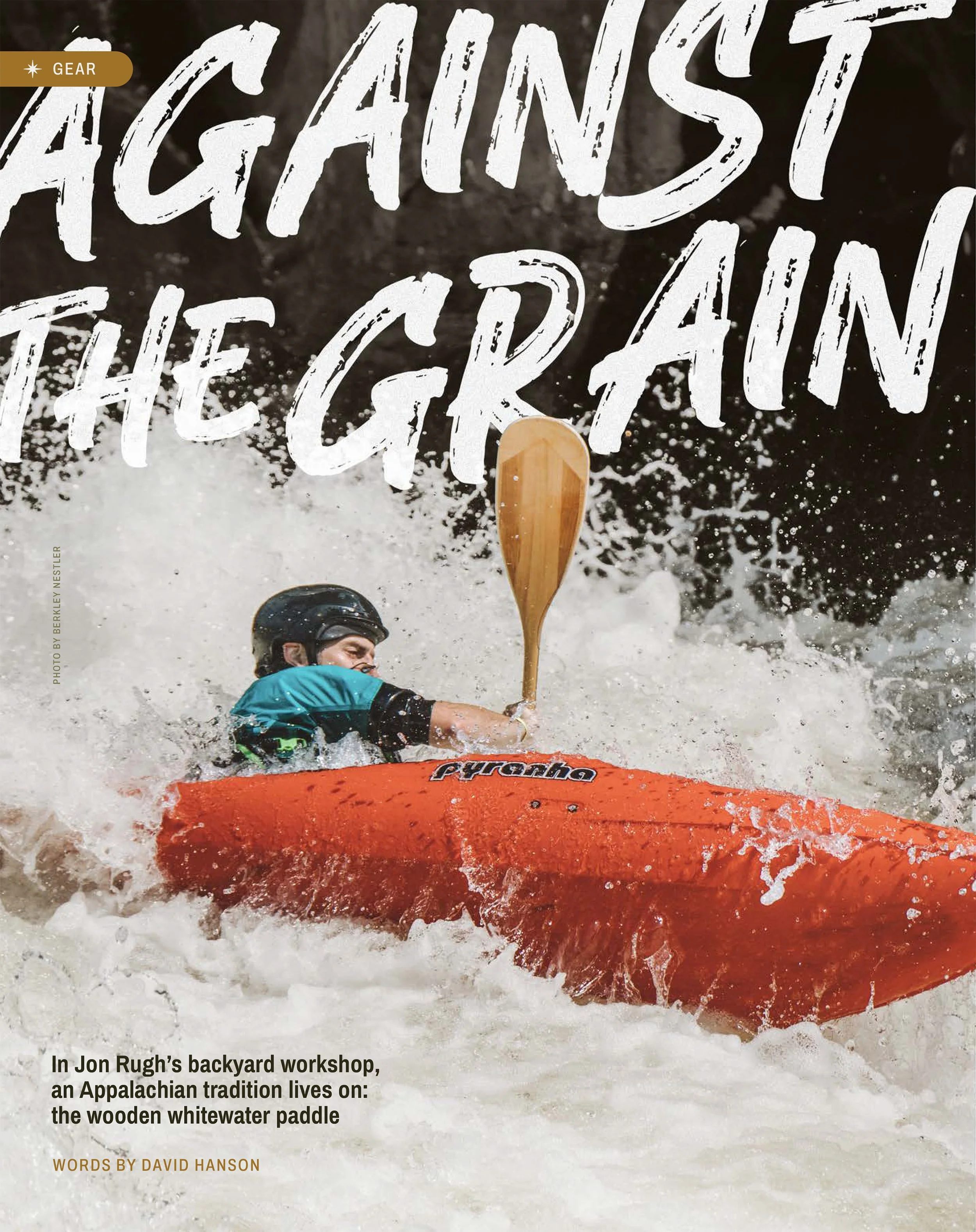 Southlands Magazine: Wooden paddle making in the Appalachians