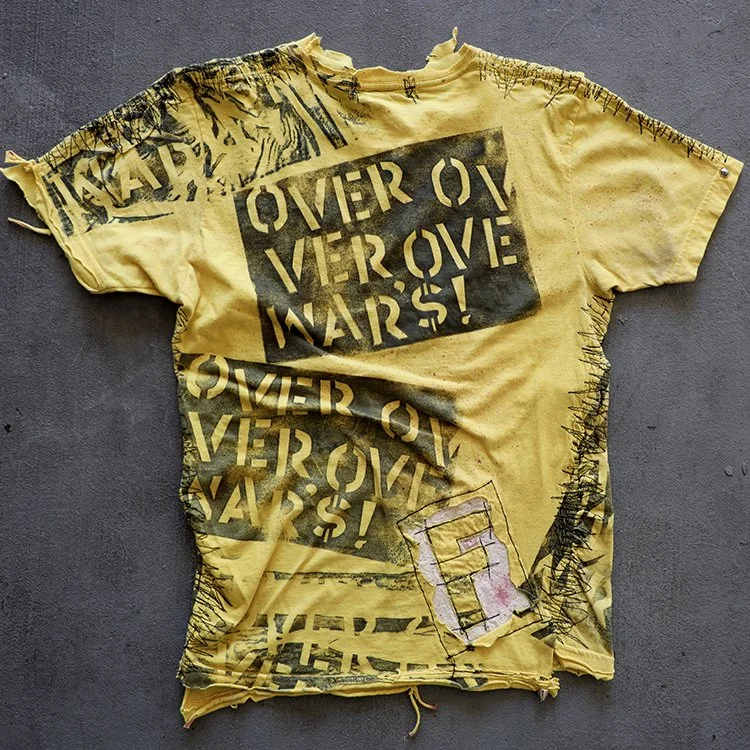 War is over t-shirt back Clothing That Speaks.jpg