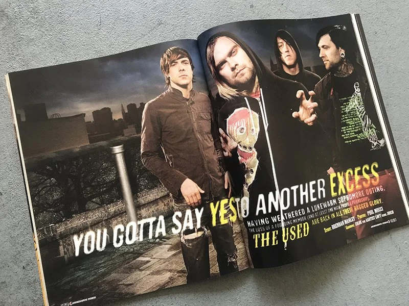 Alternative Press Magazine Clothing That Speaks July 2007 The Used.jpg