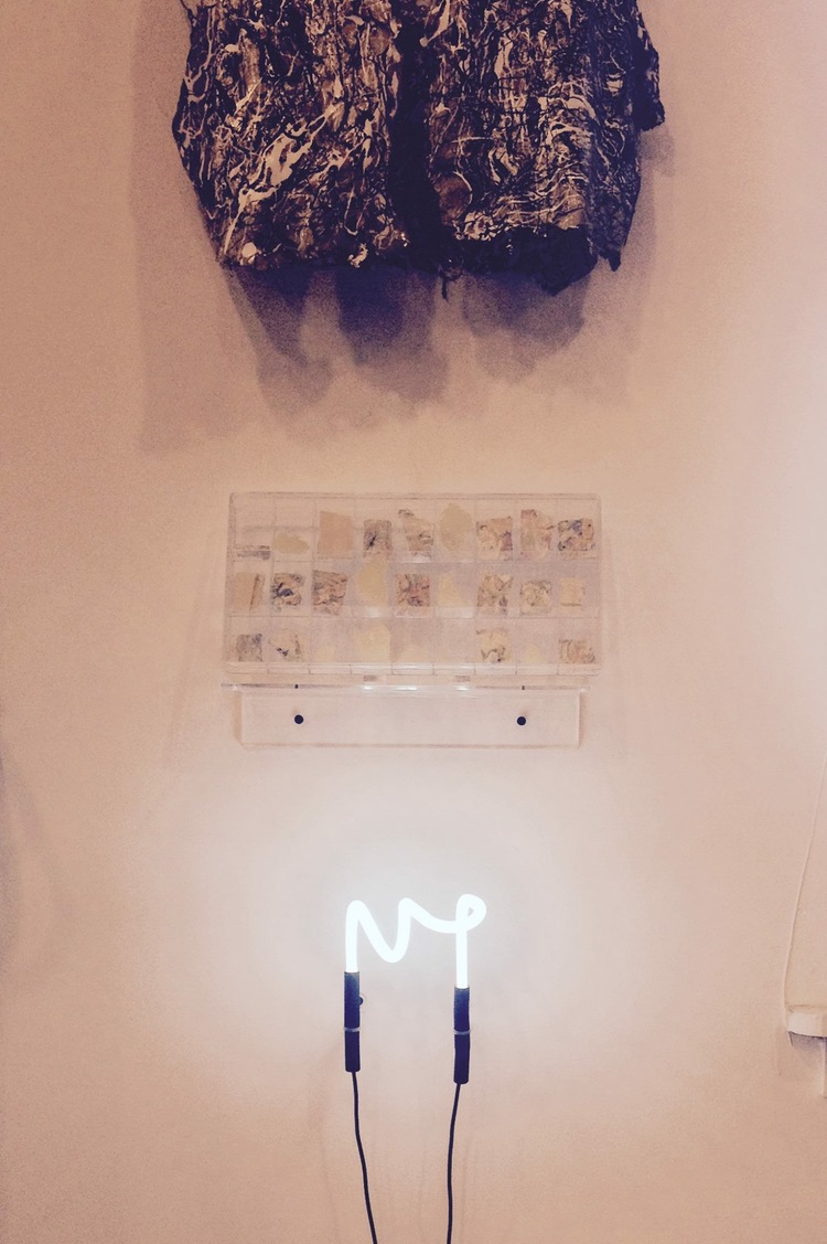 My piece sotljus in the benefit will be raffled on May 10th at Storefront Ten Eyck 4-7pm. Photo credit: Julie Curtiss