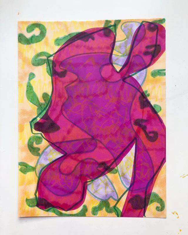 Swipe to look 👀 ➡️ Every morning this summer I do one or a few of these fun and loose marker sketches. It&rsquo;s a nice break from the glasswork and they are so different I&rsquo;m just flowing with it. Thought I would post a few. Let me know what 