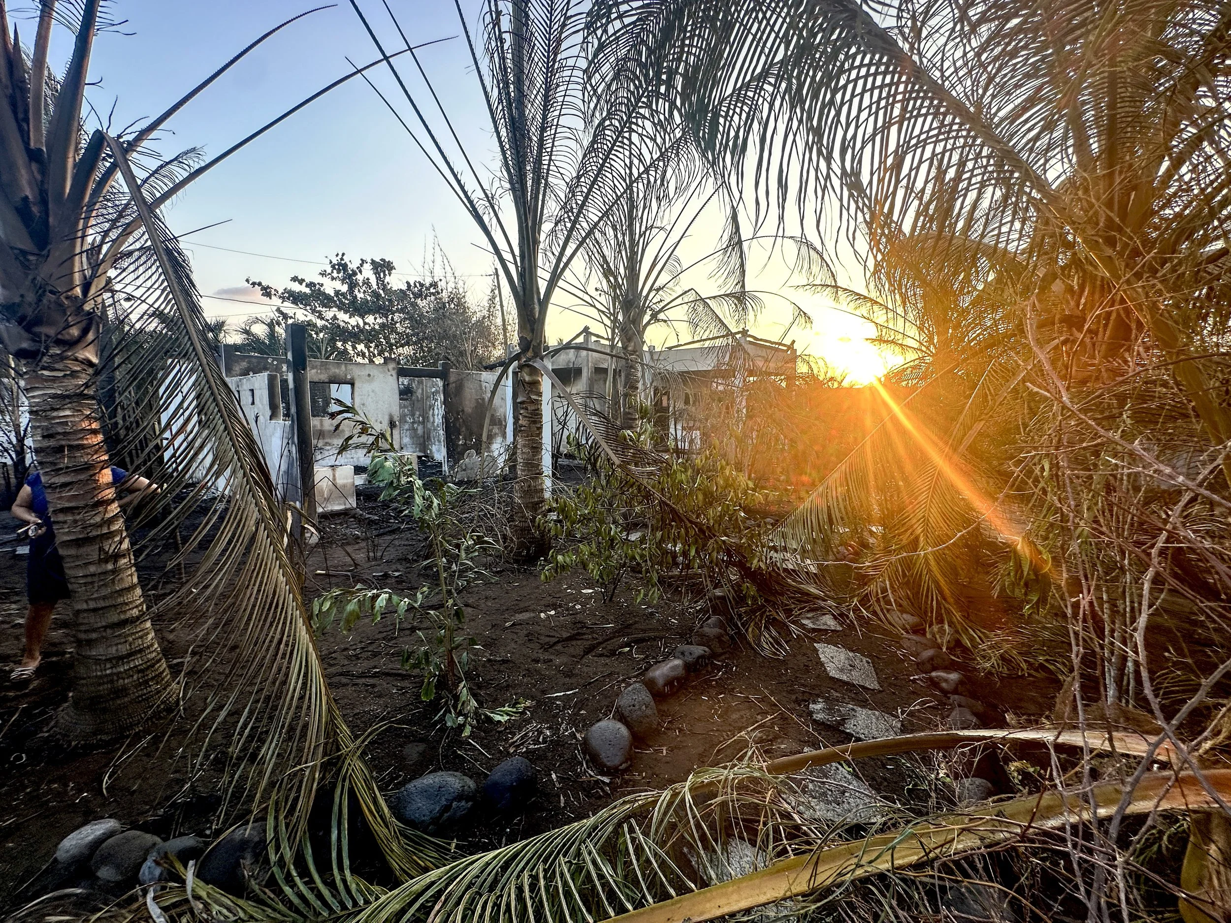 Sunset after the Fire