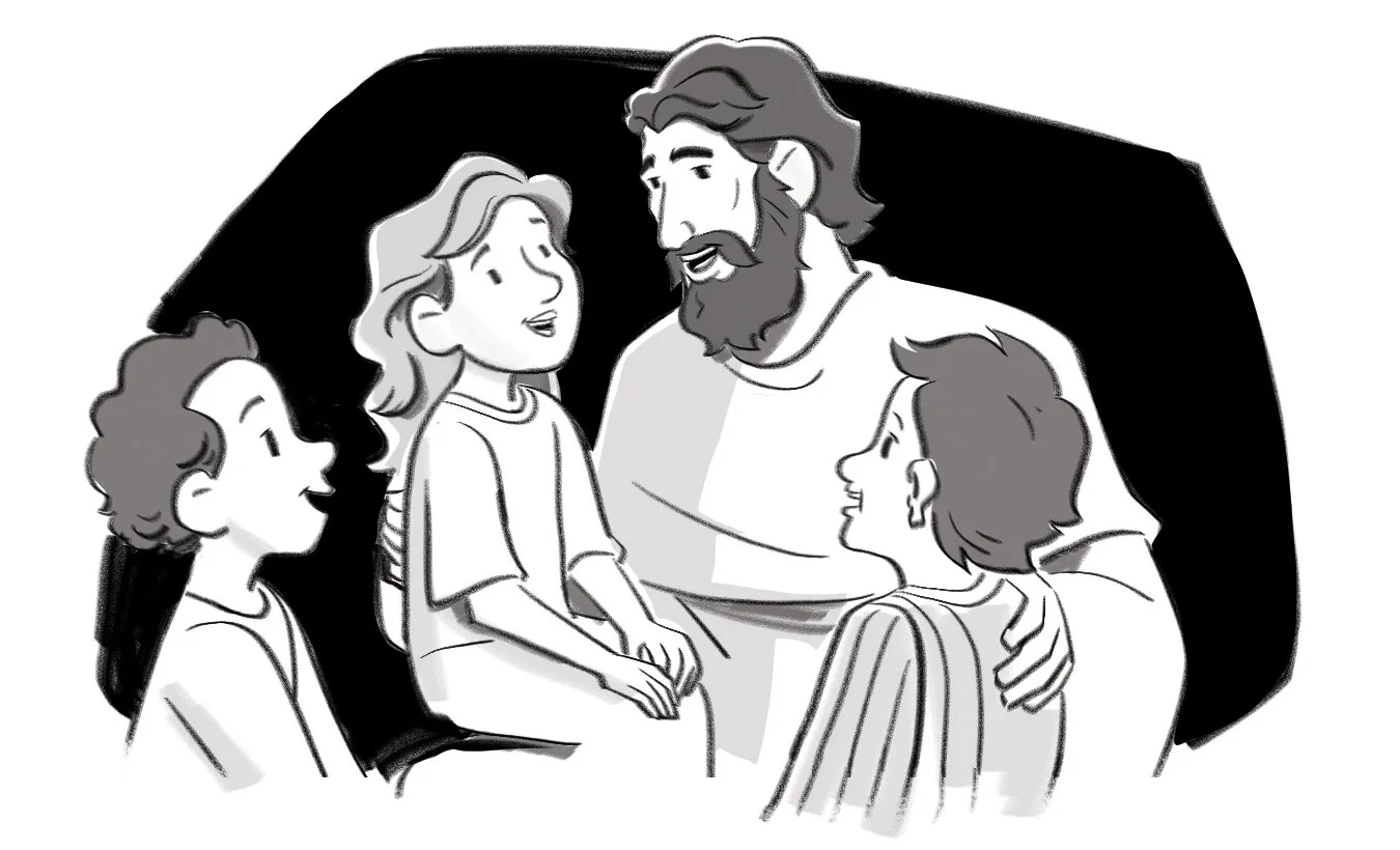 76Jesus and the little children (mix of boys and girls) copy.jpg