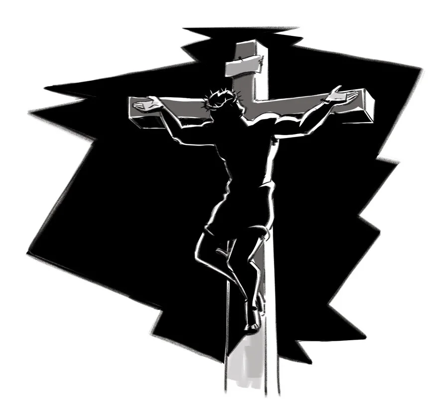 92Jesus being crucified copy.jpg