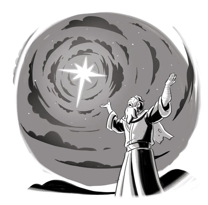 122 John sees vision of Jesus coming in glory.jpg