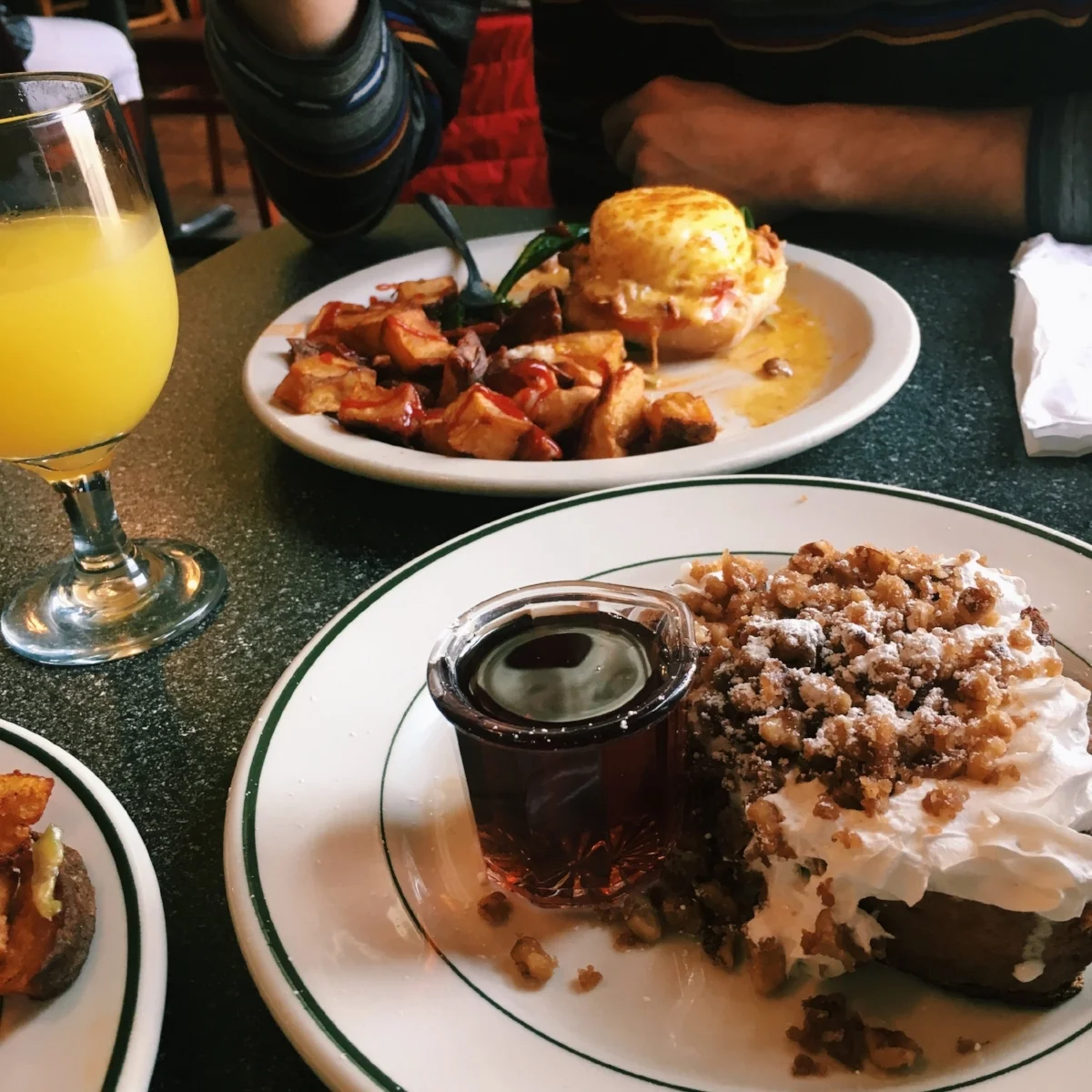 Breakfast at Studio One Cafe in Eugene, Oregon