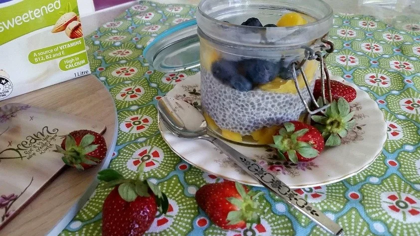 100 calorie chia seed pudding