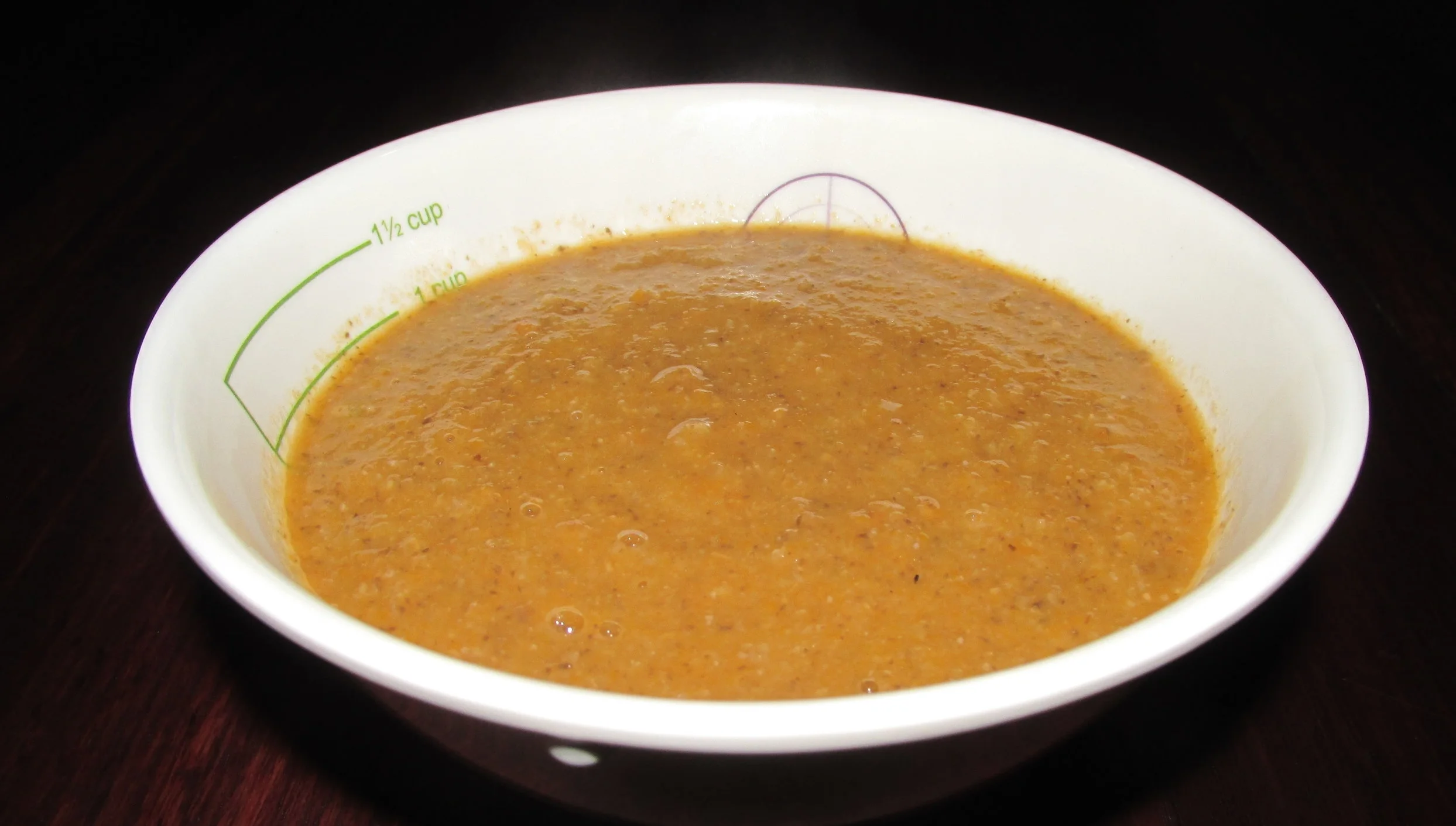 Mushroom, tomato and cauliflower soup