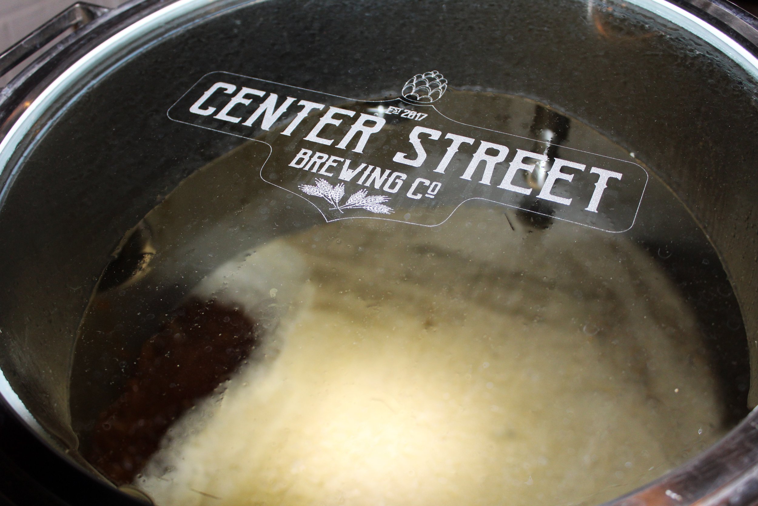  A snapshot of the brewing process; here is our infamous Lucky #19 being crafted 