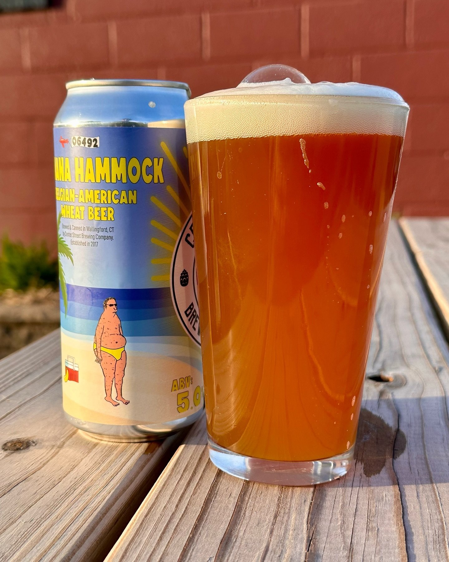 Banana Hammock releases tomorrow!! Full of flavor and refreshing, this Belgian Wheat Beer is a tasty Spring time beer! Available on tap and in cans starting tomorrow! 

#beer #brewery