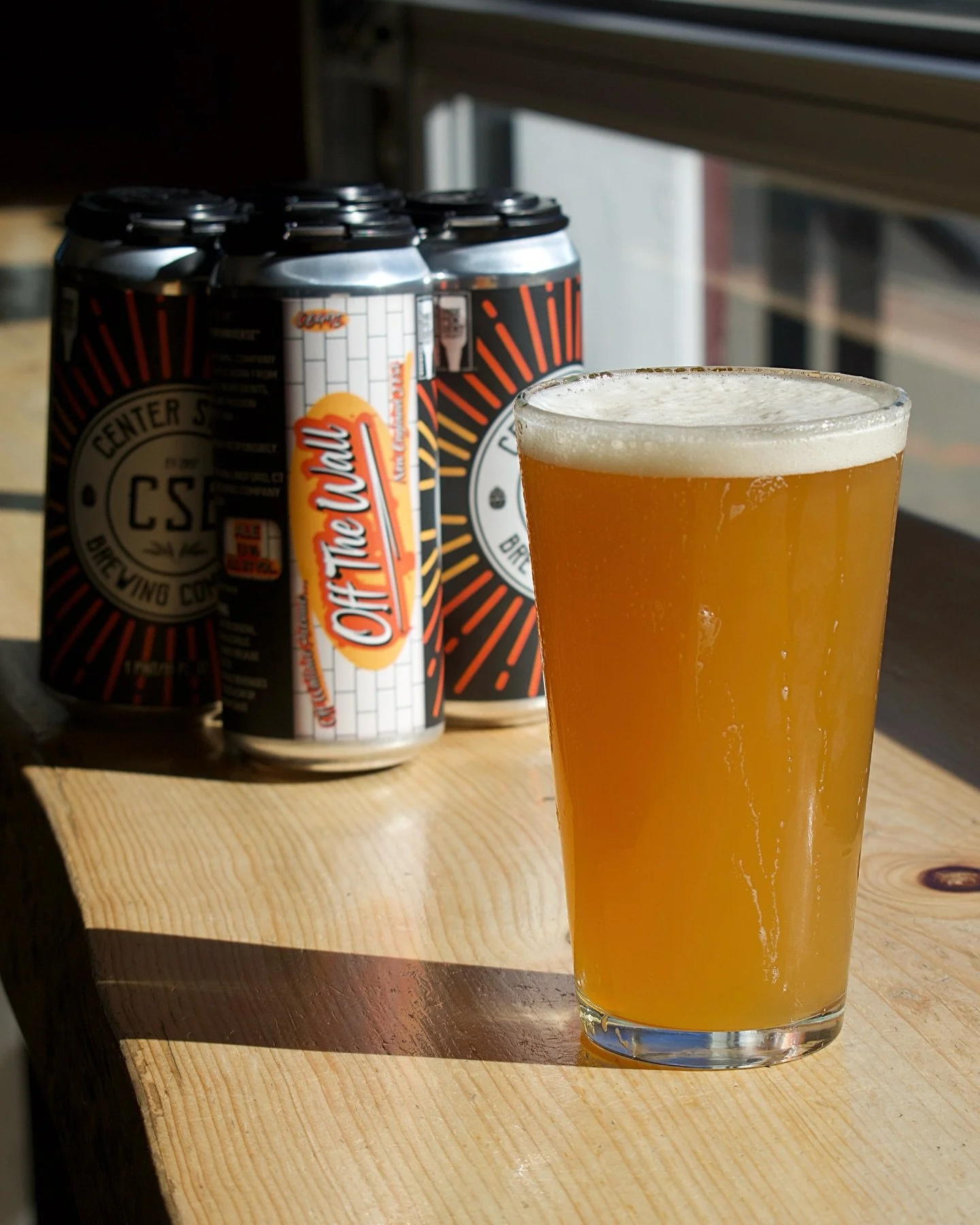 A Center Street Brewing classic has been revived&hellip;
Off The Wall New England IPA is now on tap!
One of our very first brews returns to the tap list this week. An easy drinking New England style IPA, Off The Wall boasts a mango-citrusy hop flavor