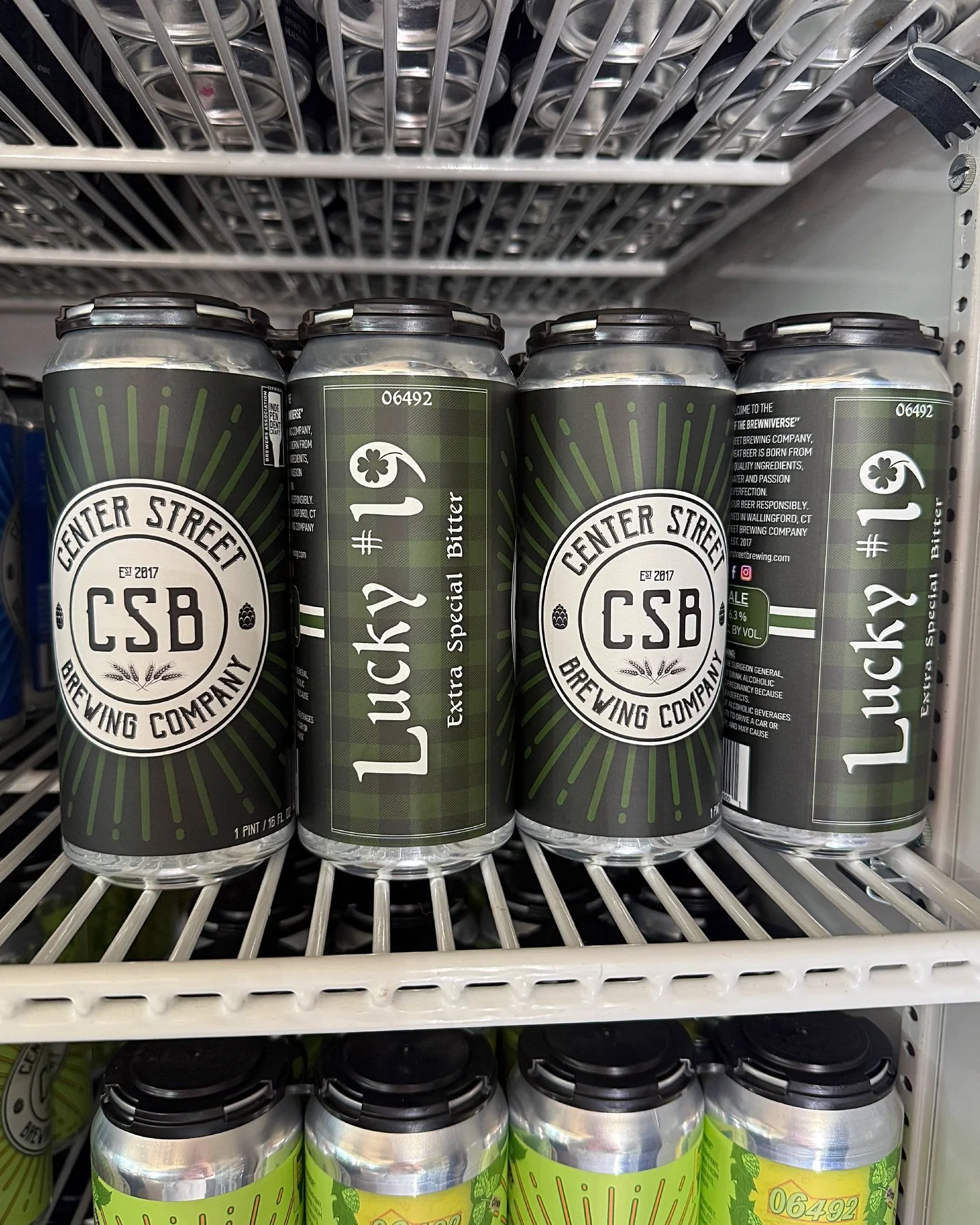 Our flagship ale, Lucky 19 ESB, is now available in cans! 🍀 🍺 
This English amber ale is rich in malt flavor with a well balanced hop presence. Crisp and satisfying with a subtle toffee finish from brown sugar.
Stop by the taproom for a pint and fo