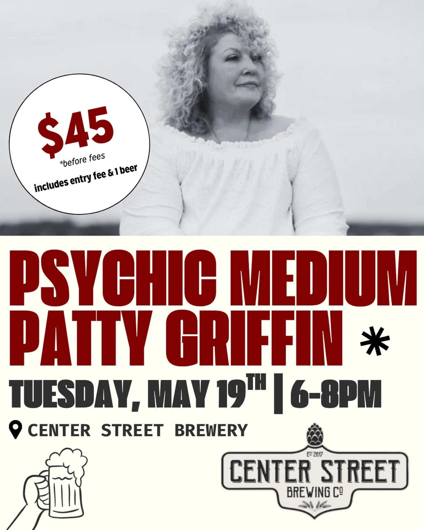 Get ready for an unforgettable session with Patty Griffin tapping into the other side and sharing some amazing messages!

LIMITED SPOTS AVAILABLE. RESERVE AT LINK IN OUR BIO. 

Note: Be on time because when late, energy can change. Patricia makes eve
