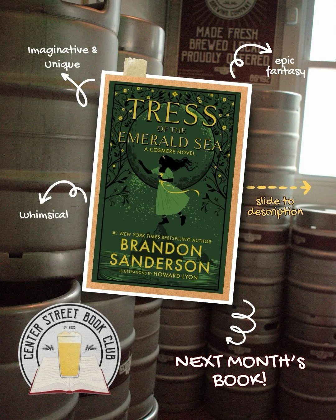 AHH WHAT A GREAT TURNOUT! 🥳

Huge shoutout to @walpublib &amp; our awesome community for joining in on our discussion this month. We had so much fun!

We hope to see you next month as we take on this fantasy novel 👀✨