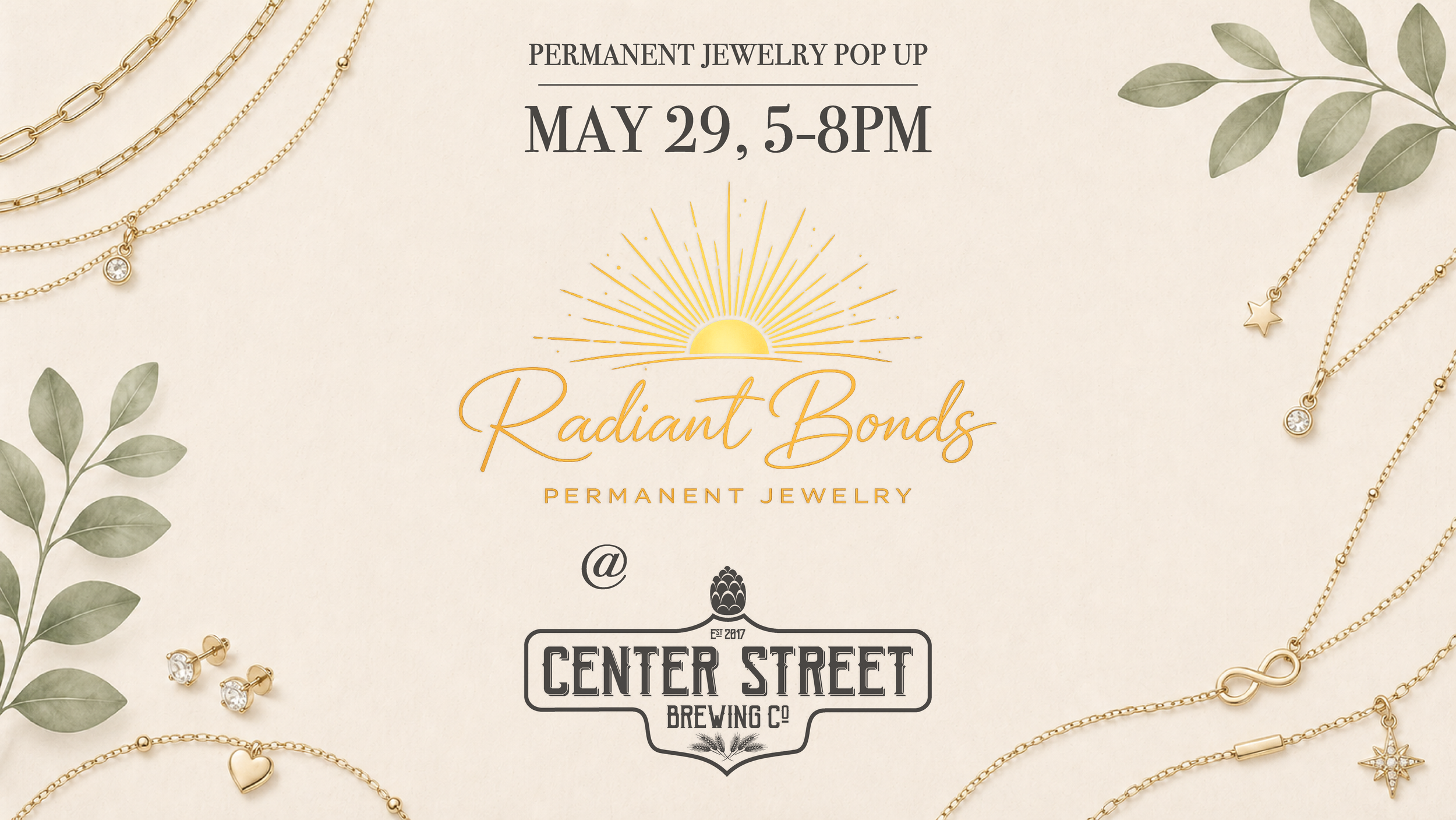 Radiant Bonds Permanent Jewelry Pop Up