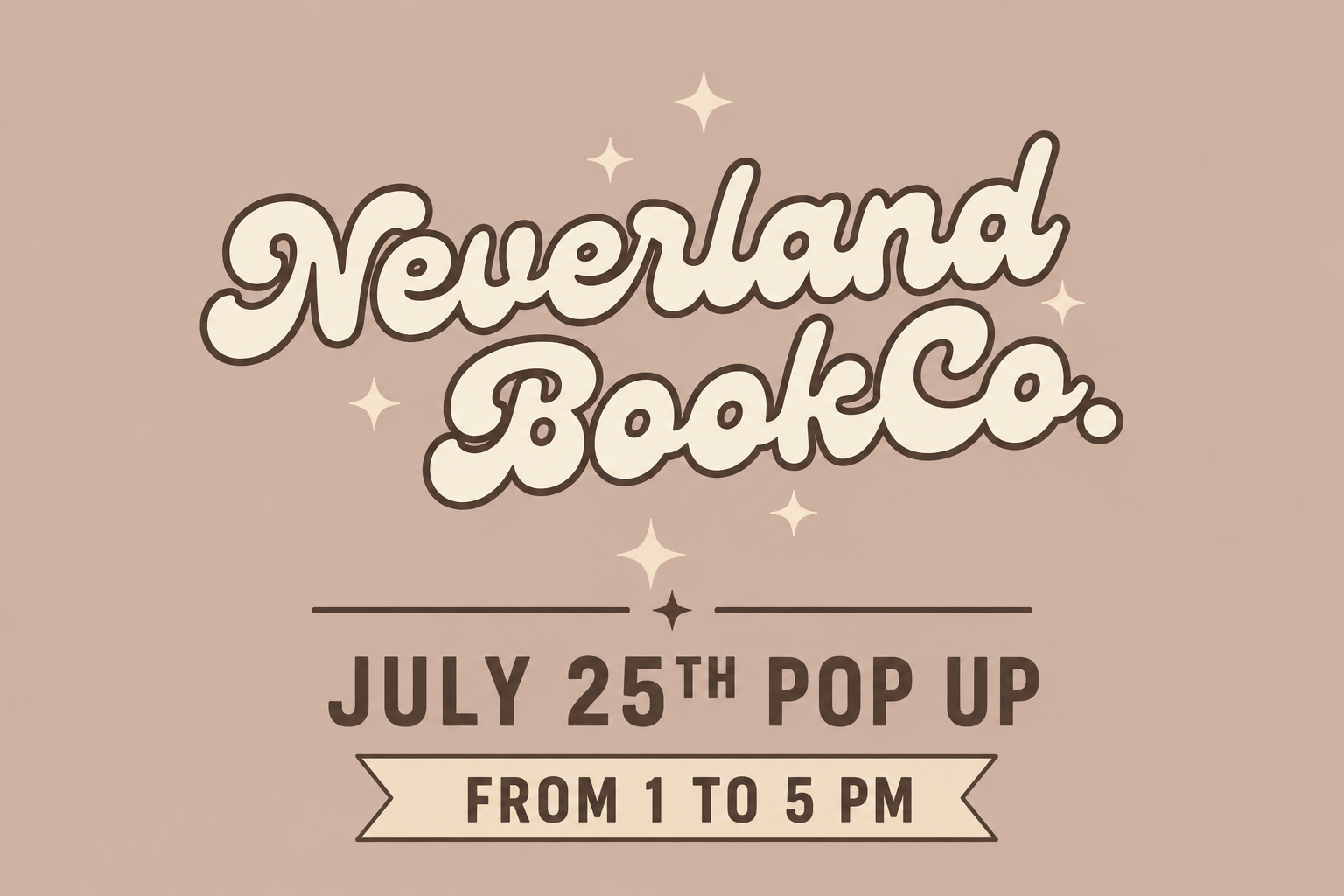 Neverland Book Co. Pop Up