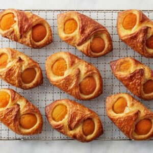 Croissant Aux Abricots (Apricot Custard Danish)