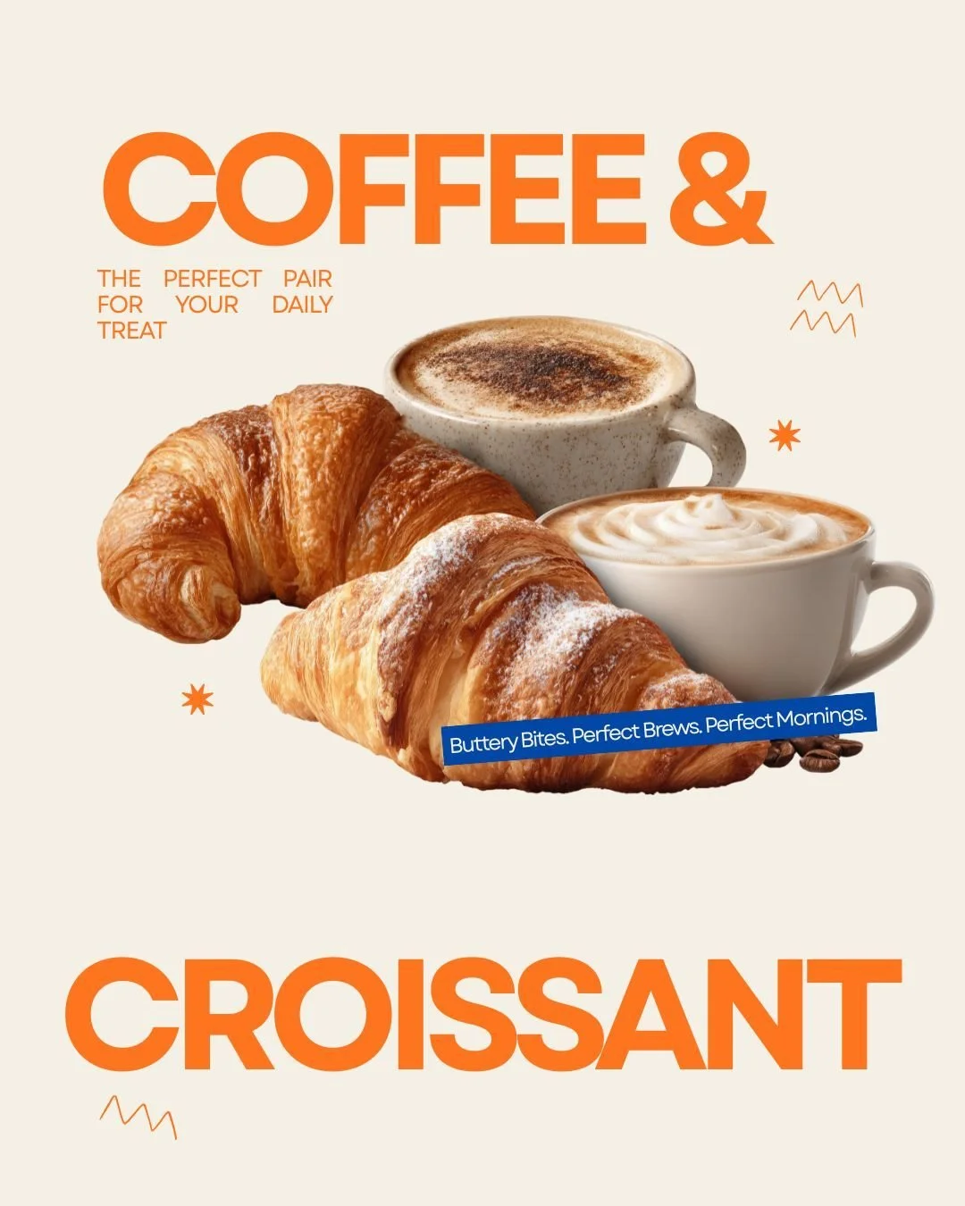 Buttery French Croissant and velvety smooth European coffee. Perfect for a Thursday treat #thelawnsmanuka #lorangepatisserie #lorangeonthe lawns Open Monday to Saturday 8am to 3pm