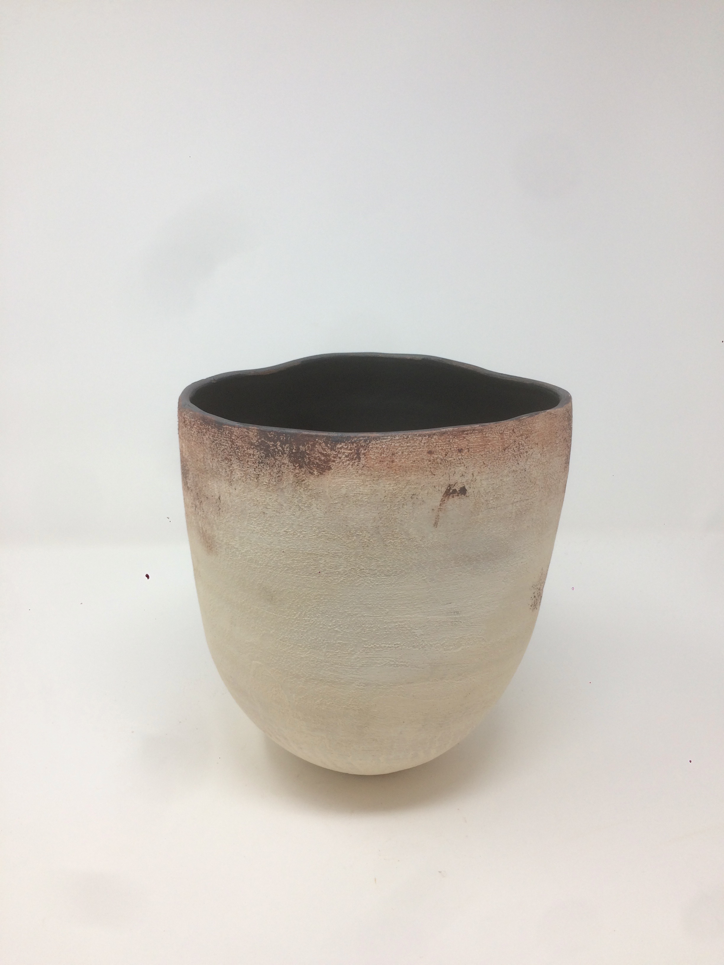 Unearthed, stoneware vessel