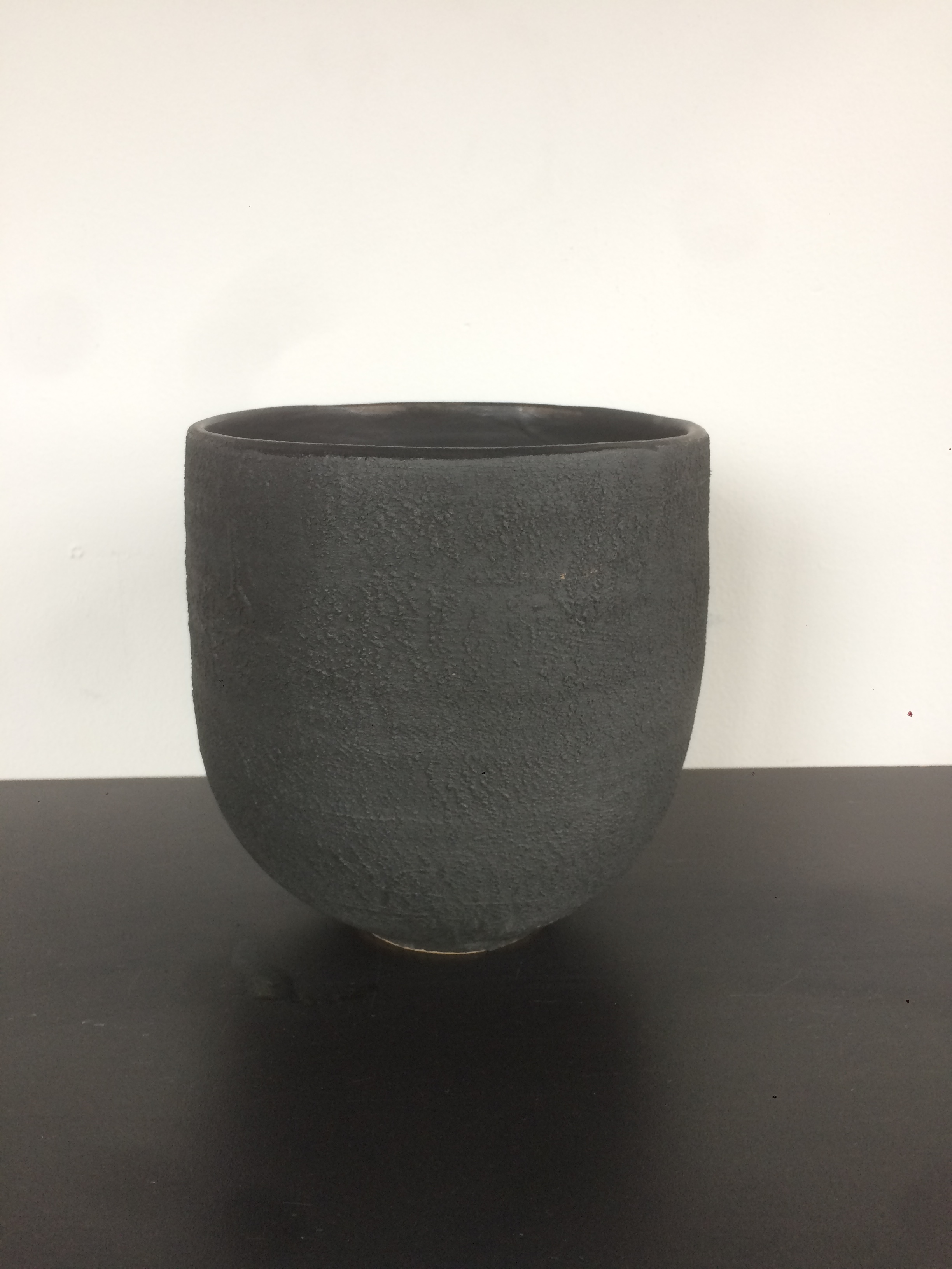 Black Earth, stoneware vessel