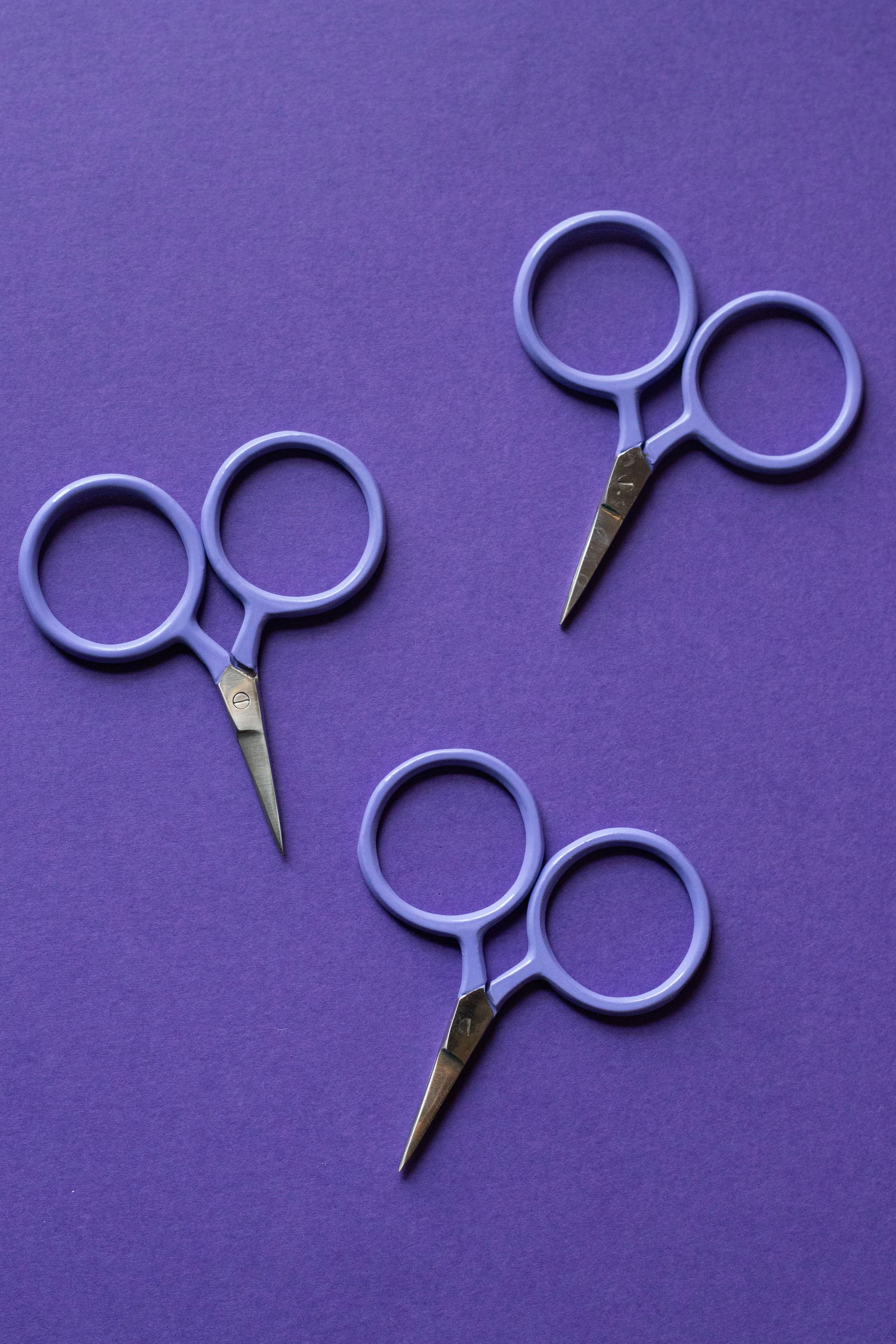 Comfortable Handle 6pcs Embroidery Scissors Stainless Steel Tools For Home Projects (PIN-1553