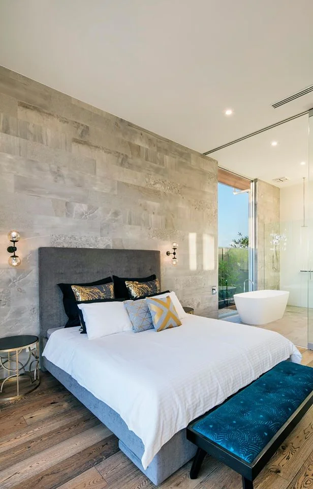 Bedroom feature image - tile used is JUMBLE CEMENTO REC MATT GLZ PCLN R10 (225x900.jpg