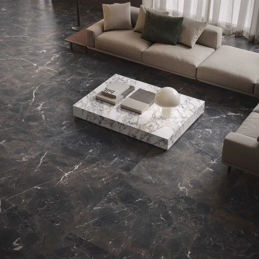 A_01 MEMORIES BRECCIA IMPERIALE ANTIQUE 3D 120X120 + MATERIA BIANCO VAGLI SOFT 12MM.JPG