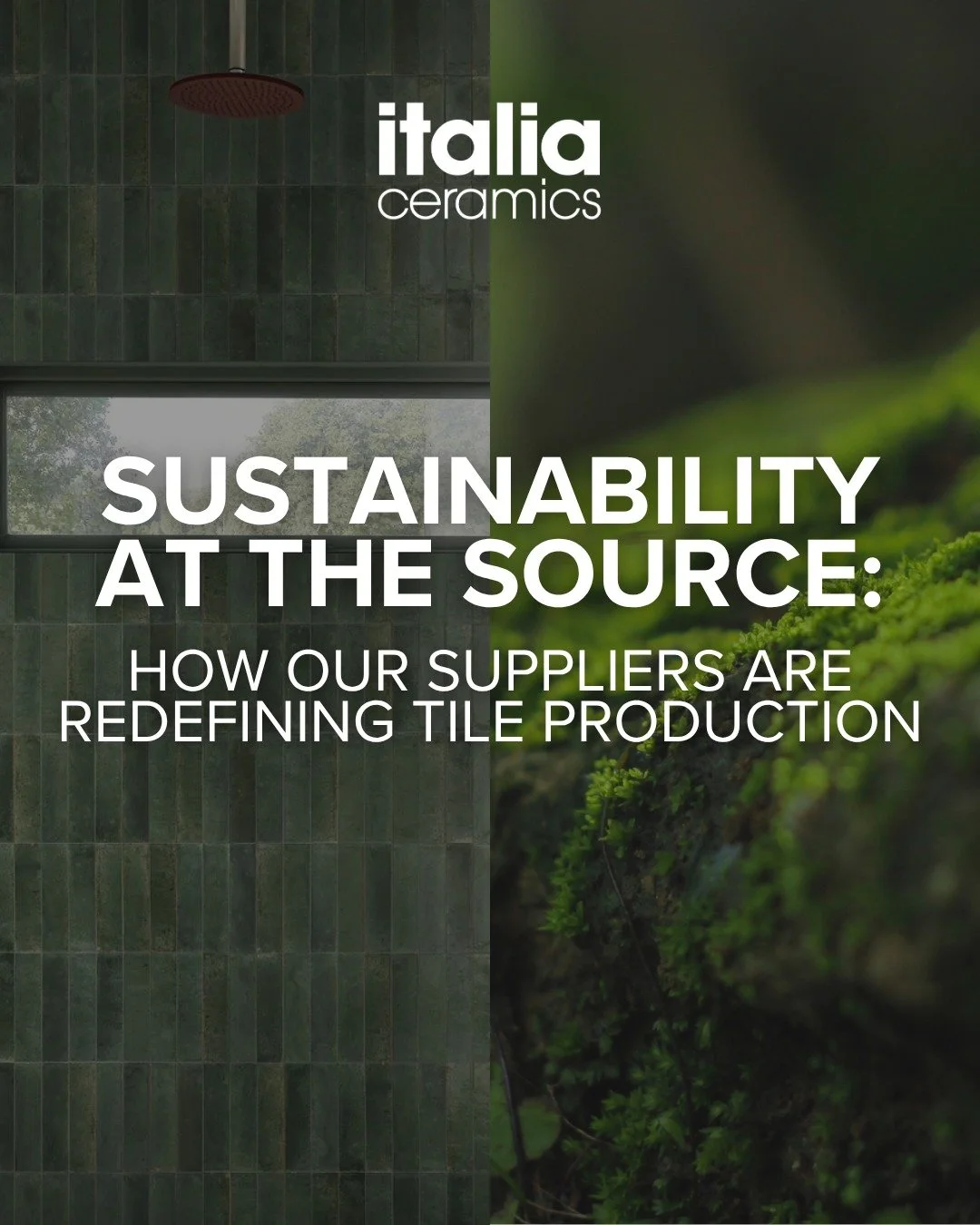 𝗦𝘂𝘀𝘁𝗮𝗶𝗻𝗮𝗯𝗶𝗹𝗶𝘁𝘆 𝘀𝘁𝗮𝗿𝘁𝘀 𝗮𝘁 𝘁𝗵𝗲 𝘀𝗼𝘂𝗿𝗰𝗲.
From recycled materials and closed-loop systems to clean energy and ethical sourcing, our suppliers are actively reshaping the way tiles are made.

Explore how each tile manufacturer