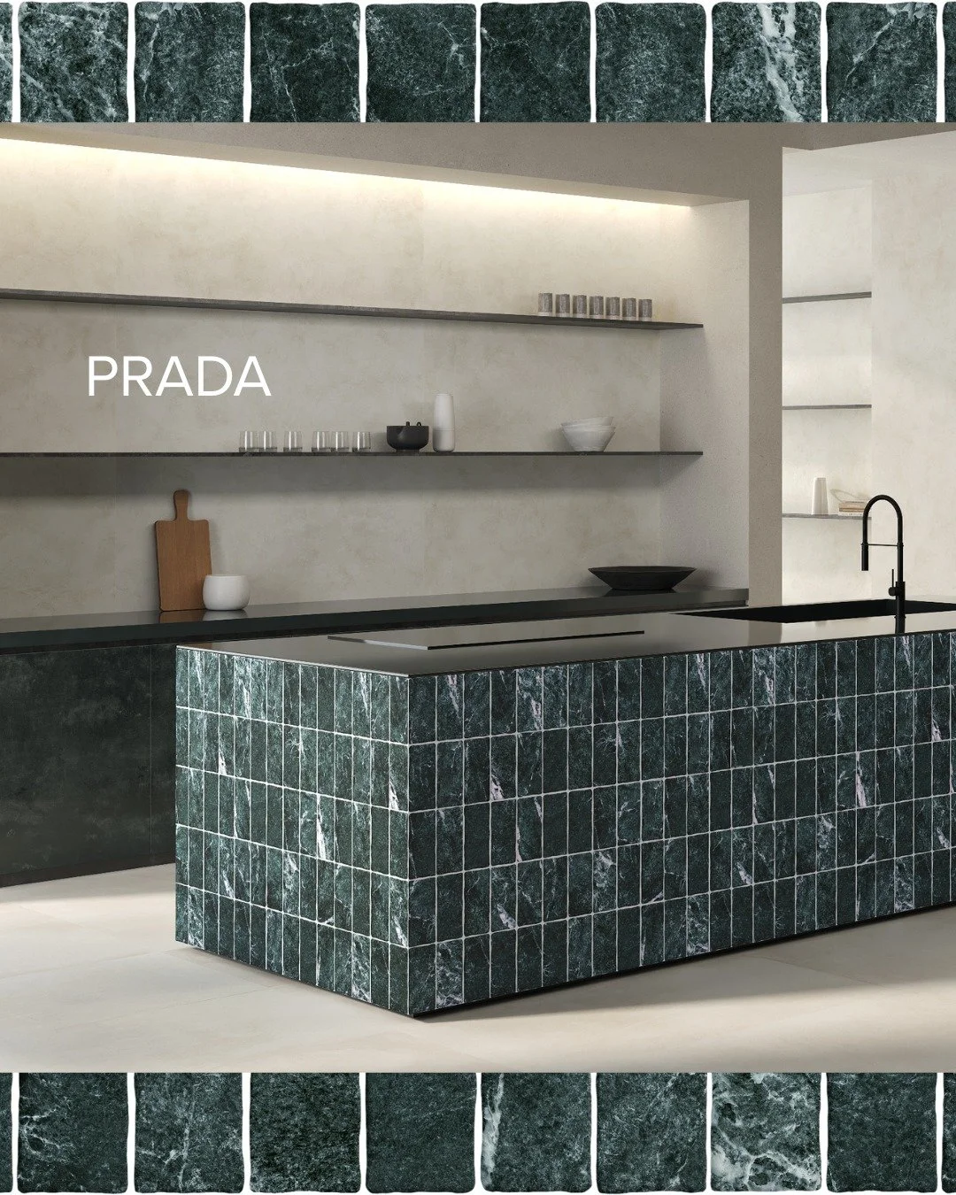 𝗦𝘁𝗼𝗻𝗲-𝗶𝗻𝘀𝗽𝗶𝗿𝗲𝗱 𝗯𝗲𝗮𝘂𝘁𝘆 𝘄𝗶𝘁𝗵 𝗧𝗖 𝗩𝗲𝗿𝗱𝗲!
Inspired by natural stone, this glazed porcelain collection TC Verde, pairs a bespoke 75&times;155mm format with layered green tones, from bold emerald to calming sage. Perfect for cr
