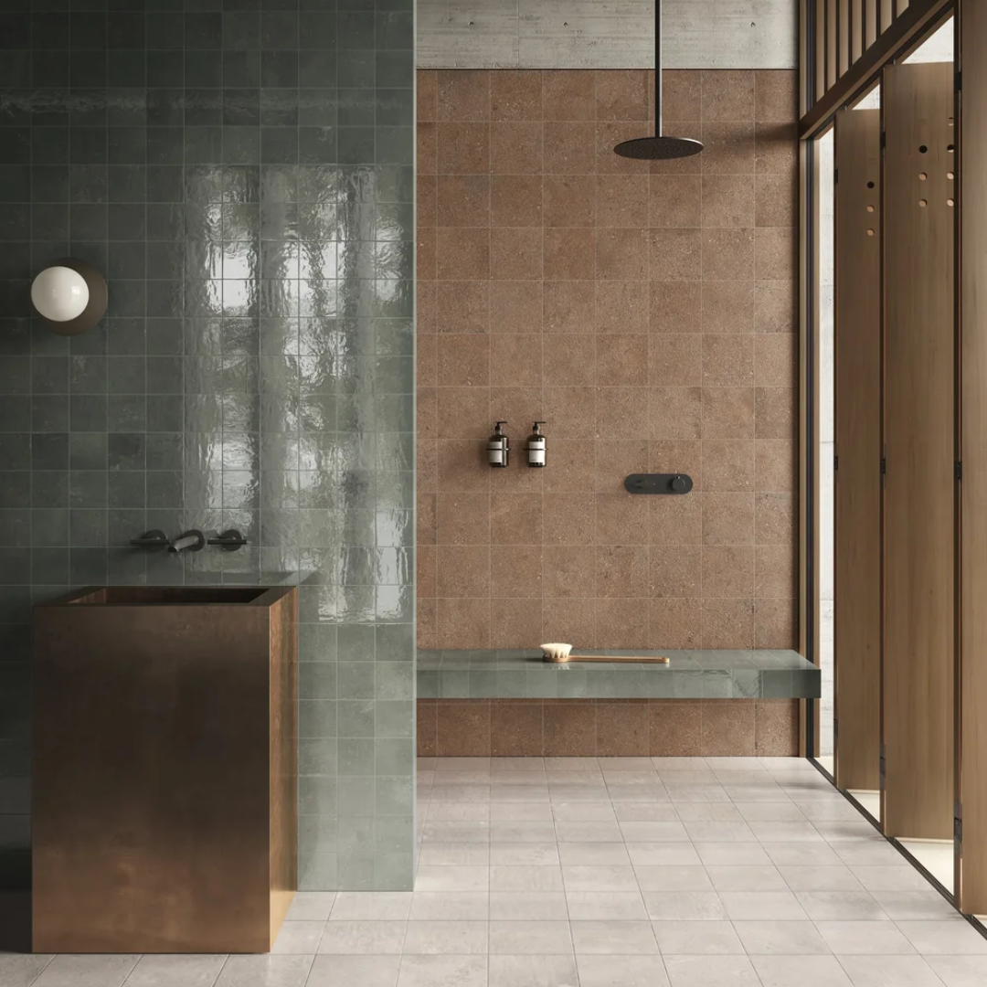 9 Bathroom Designs Inspired by Material and Texture
