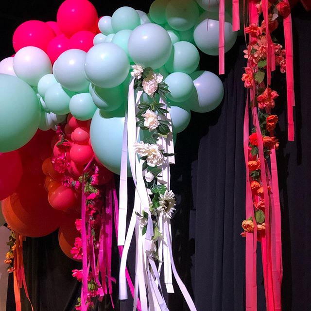 Unique, surprising, original...FULL of JOY  We were asked to create a gorgeous experience for the women attending the @purposefullivinginc Joyfull Women conference this year - I think we nailed it! This Uncommonly beautiful balloon display was absolu