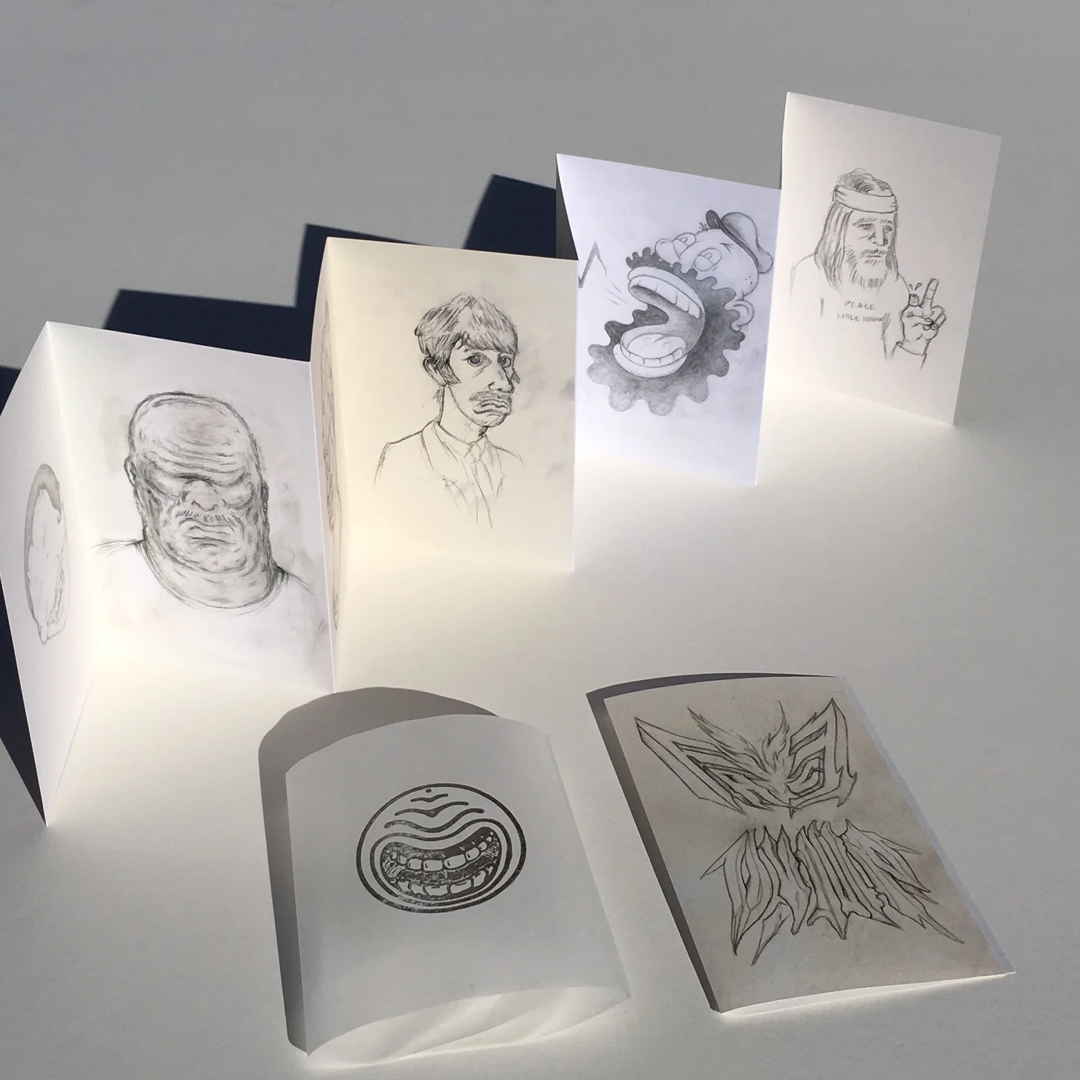 Zack Lerner: FACE DUMP (Artist's Book, edition of 50 copies)