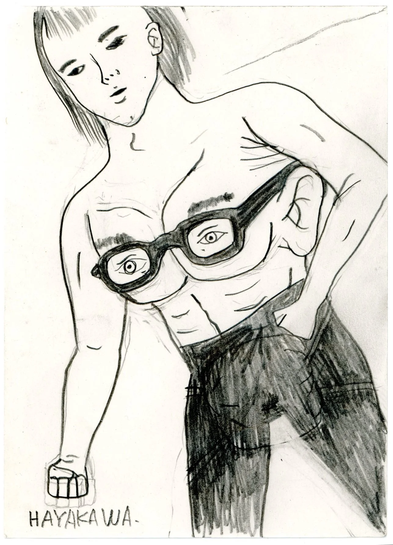 Motohiro Hayakawa: Untitled Drawing (B) 🔴