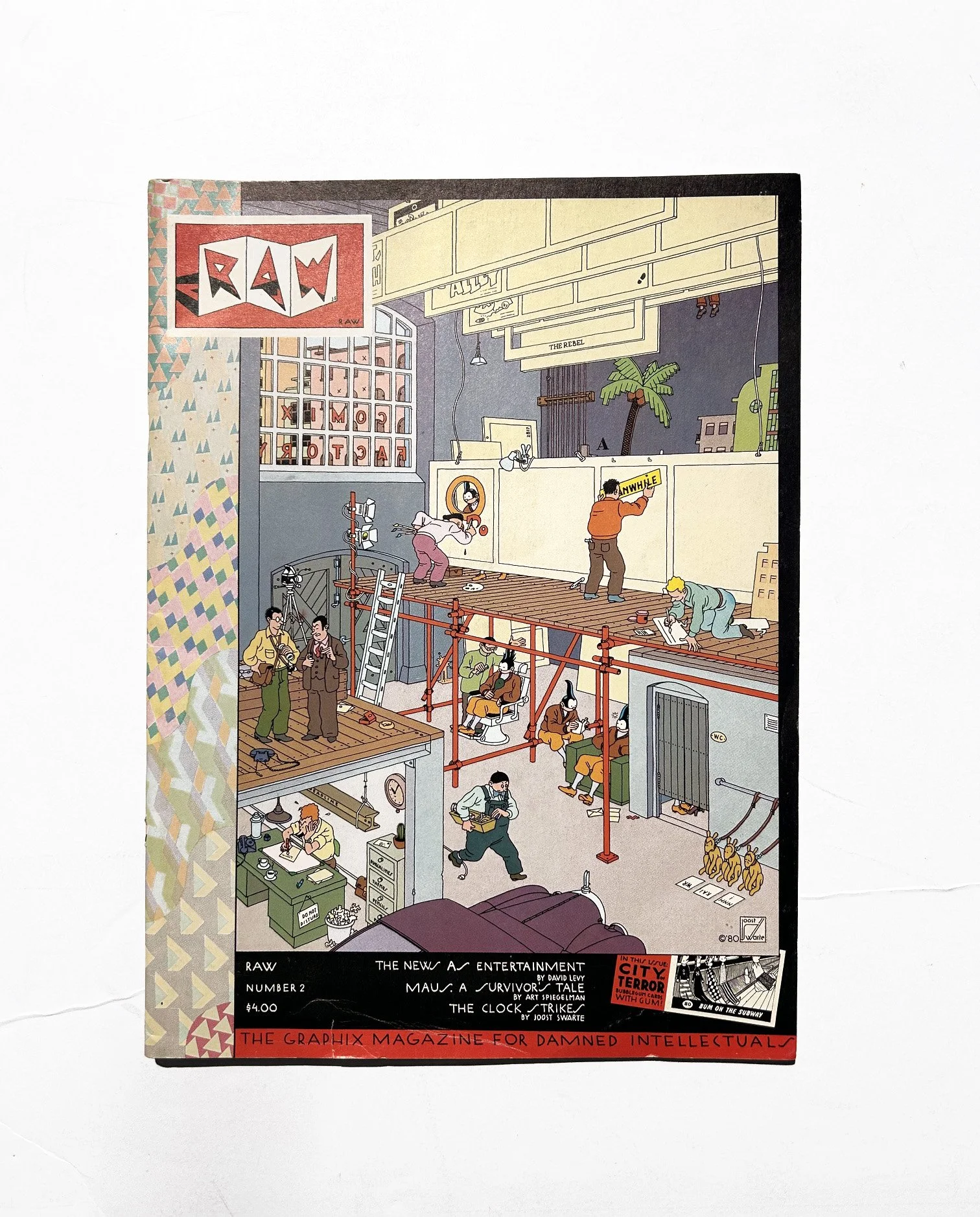 Harvey Pekar's copy of RAW #2 (The Graphix Magazine for Damned Intellectuals)