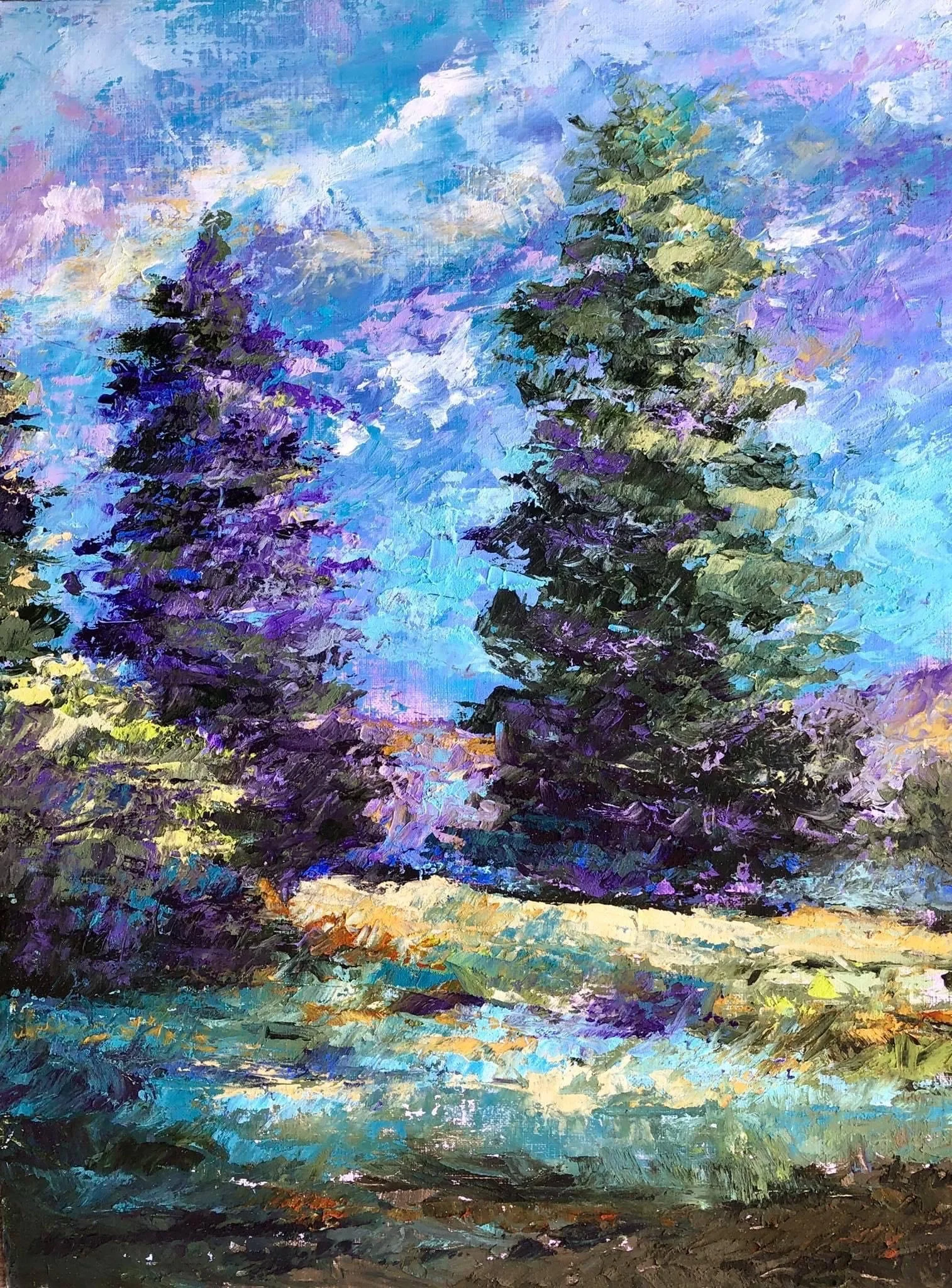 Cold Wax Landscape Workshop with Linda Benton McCloskey